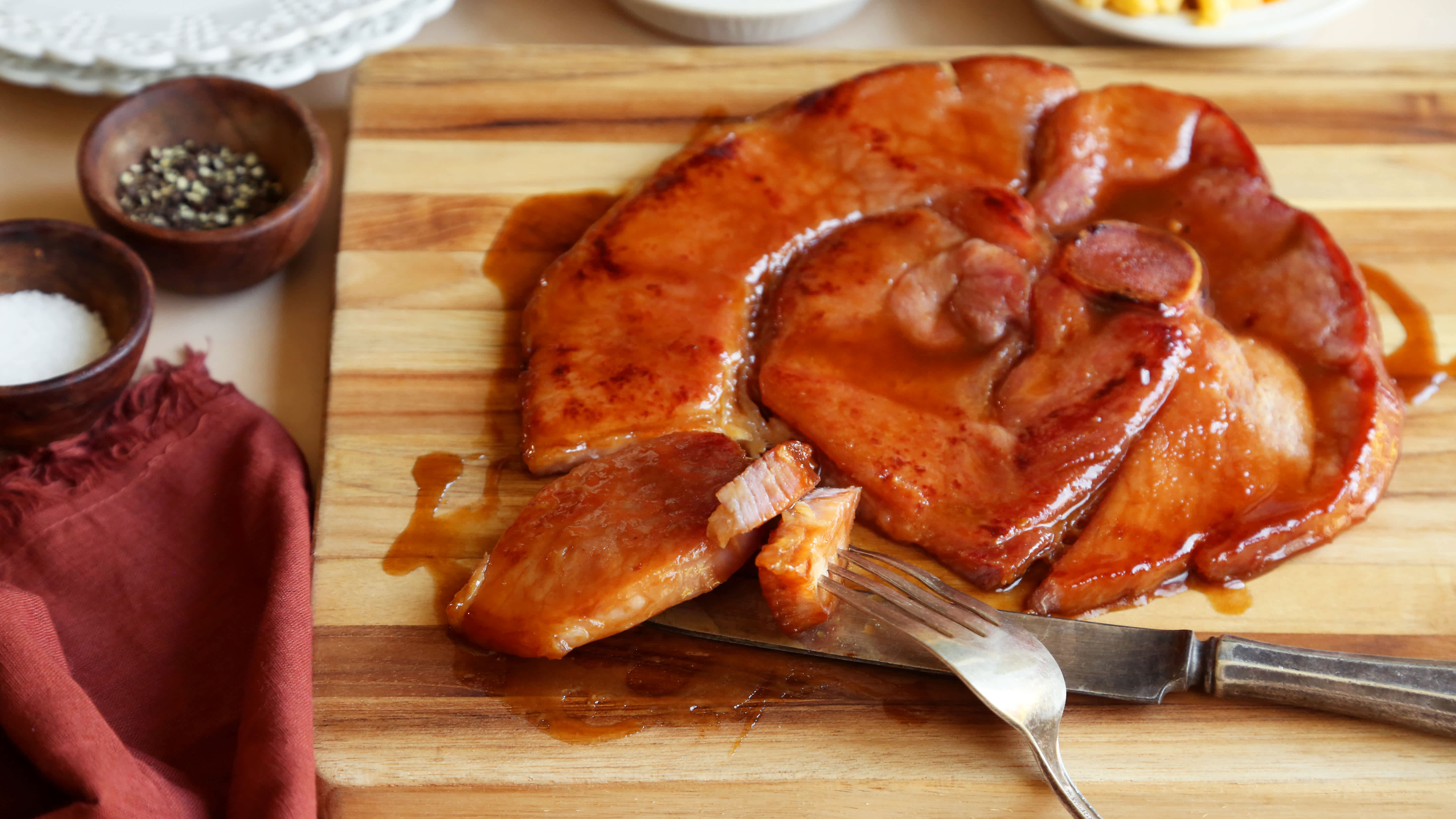 Maple Glazed Ham Steak Recipe - Food.com