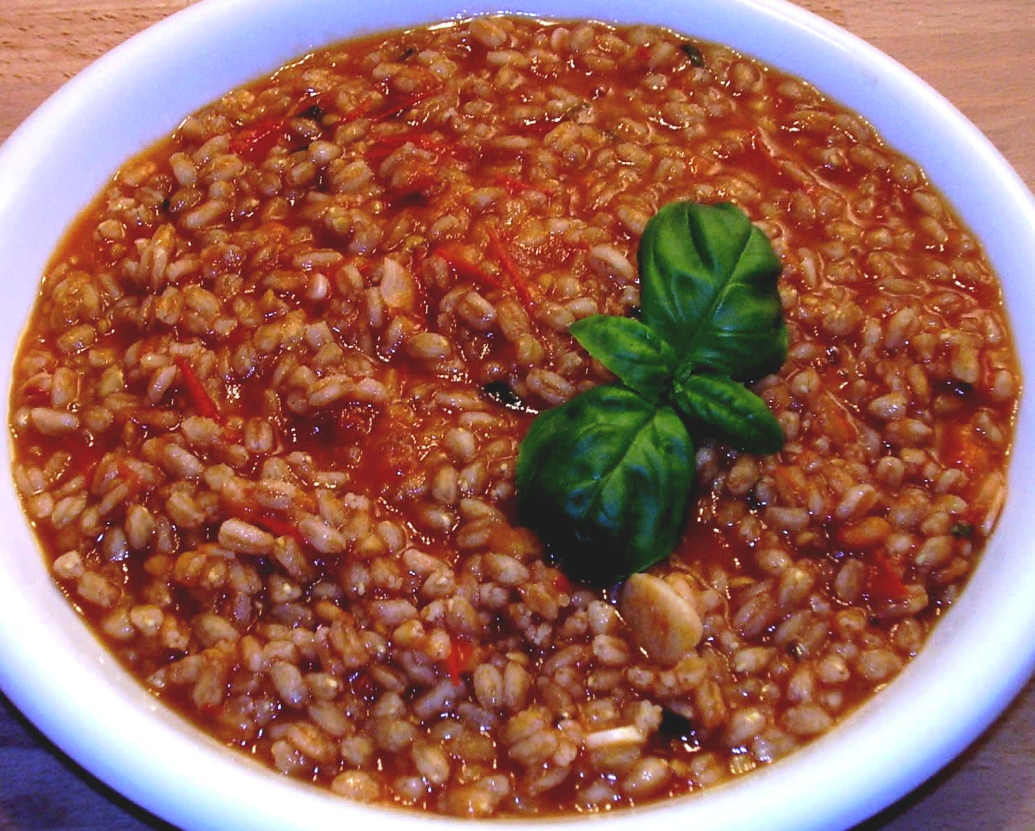 Tomato Rice With Basil Recipe - Food.com
