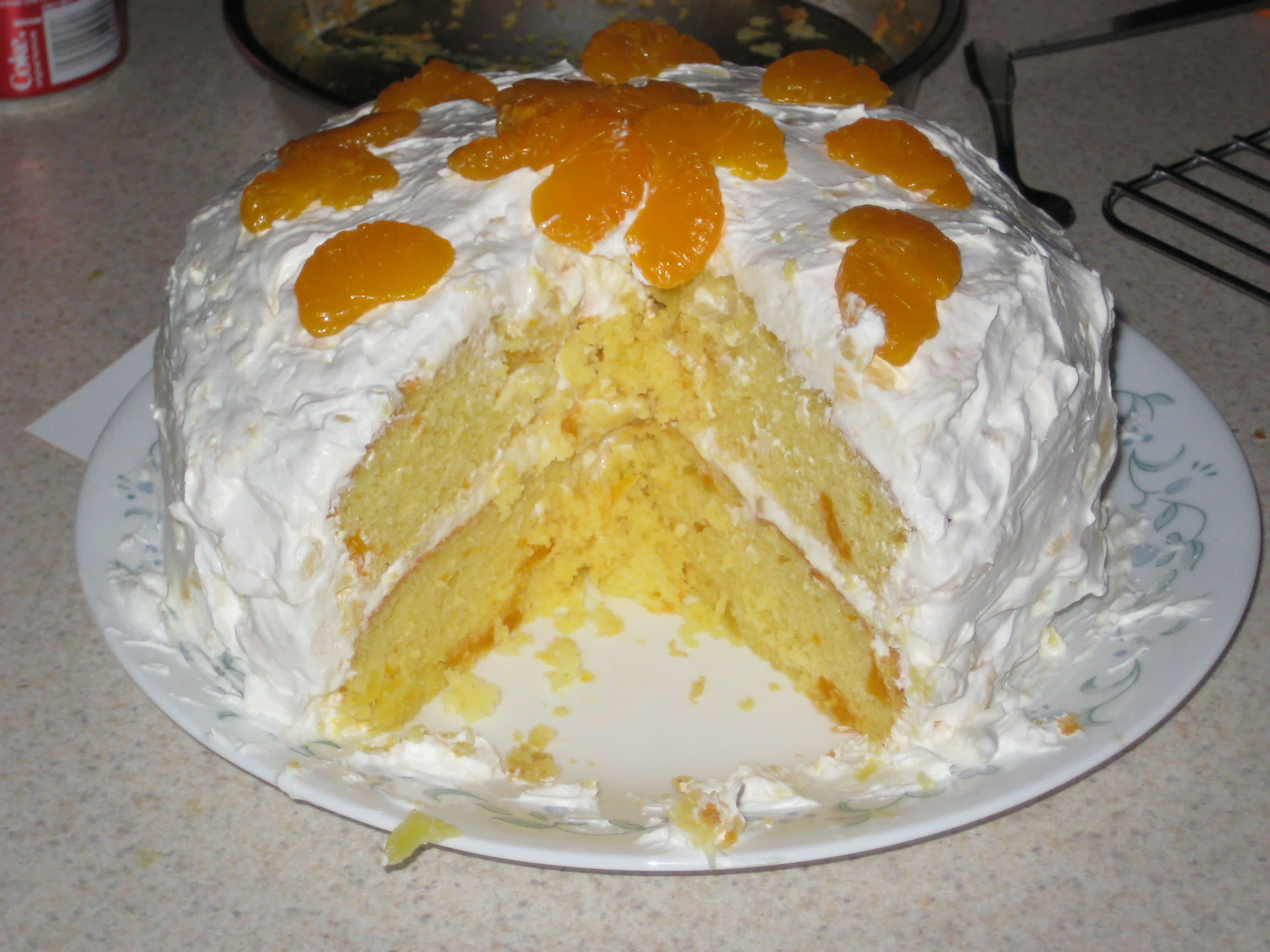 Mandarin Orange & White Cake Recipe - Food.com