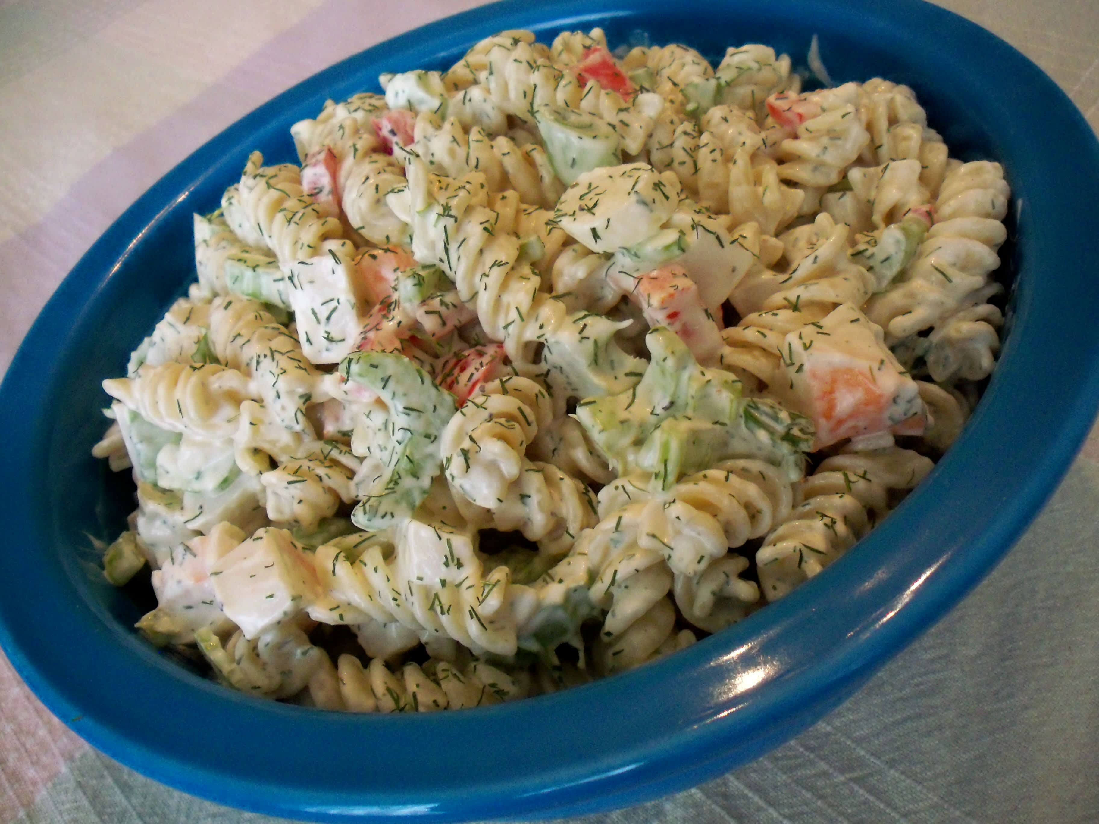 Seafood Rotini Salad for 25 Recipe - Food.com