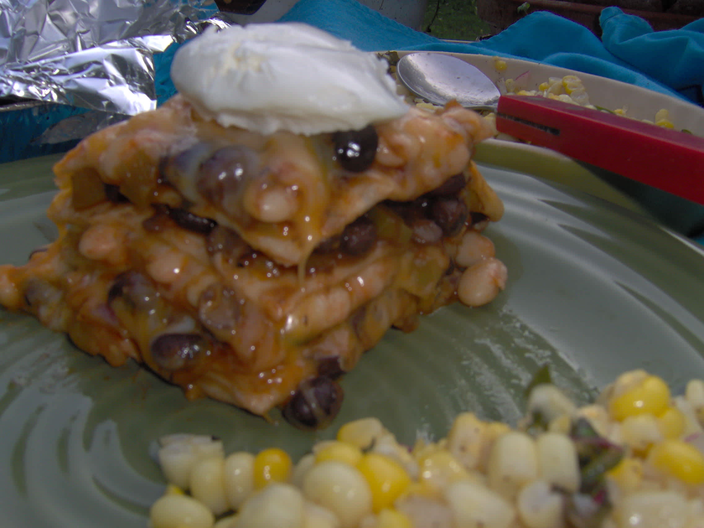 Eight Layer Tortilla Stack Recipe - Food.com