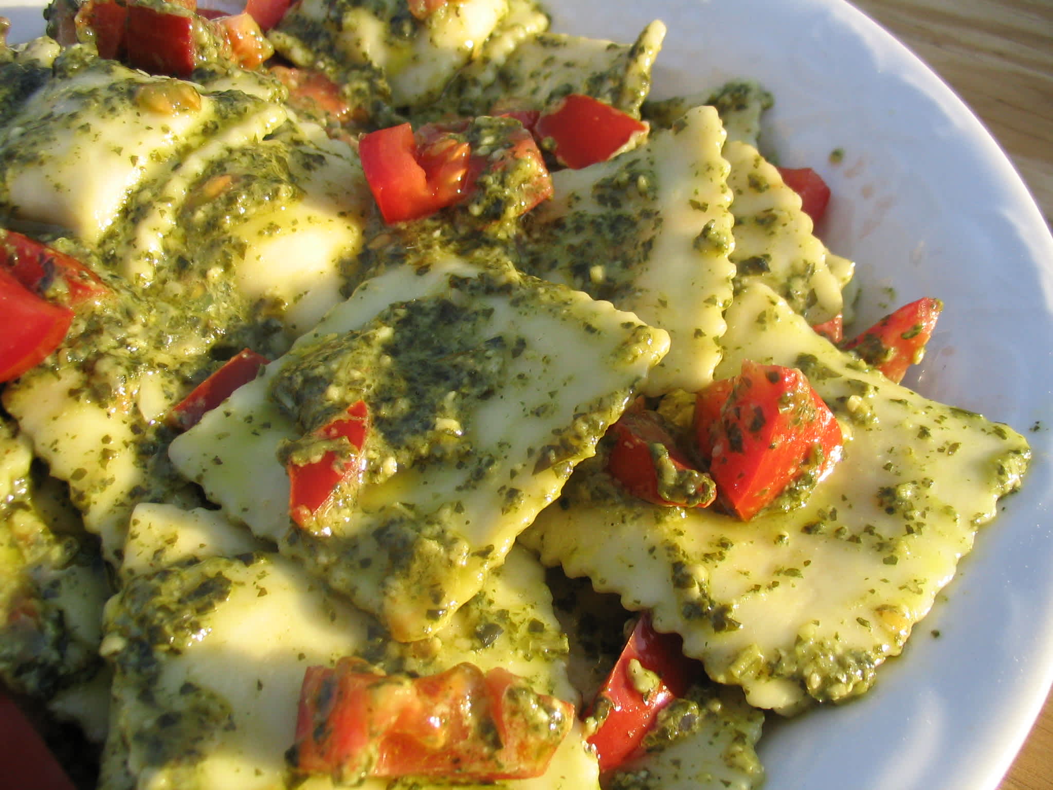 Ravioli Con Pesto Recipe - Food.com