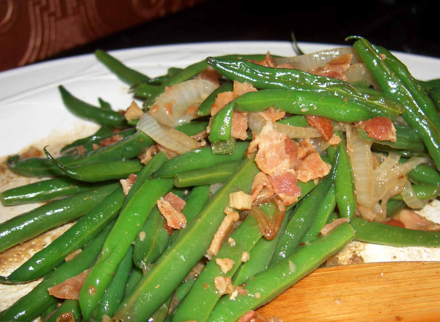 Spanish Green Beans With Bacon Recipe - Food.com
