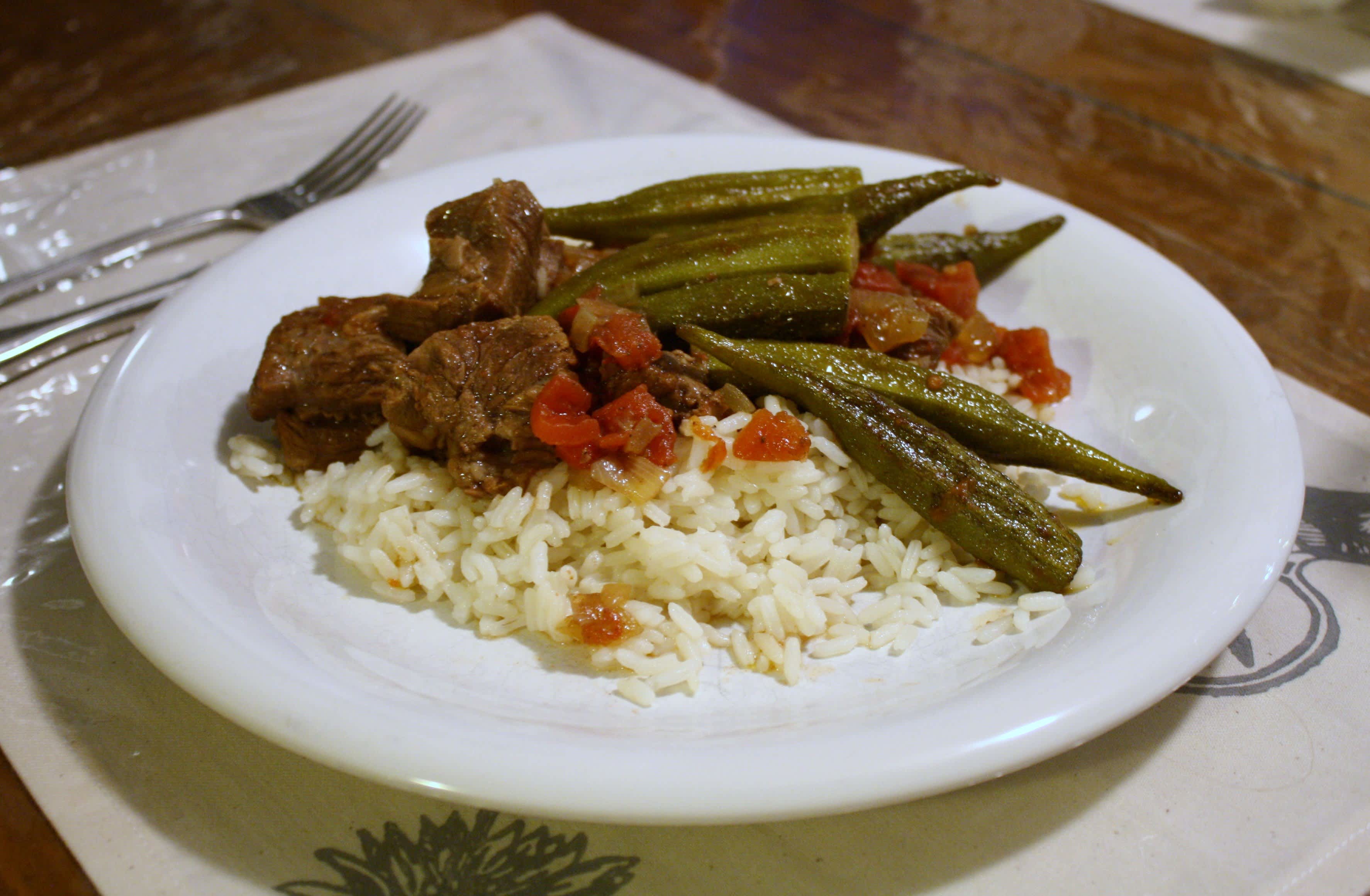Bamya ( Lamb or Beef and Okra Stew) Recipe - Food.com