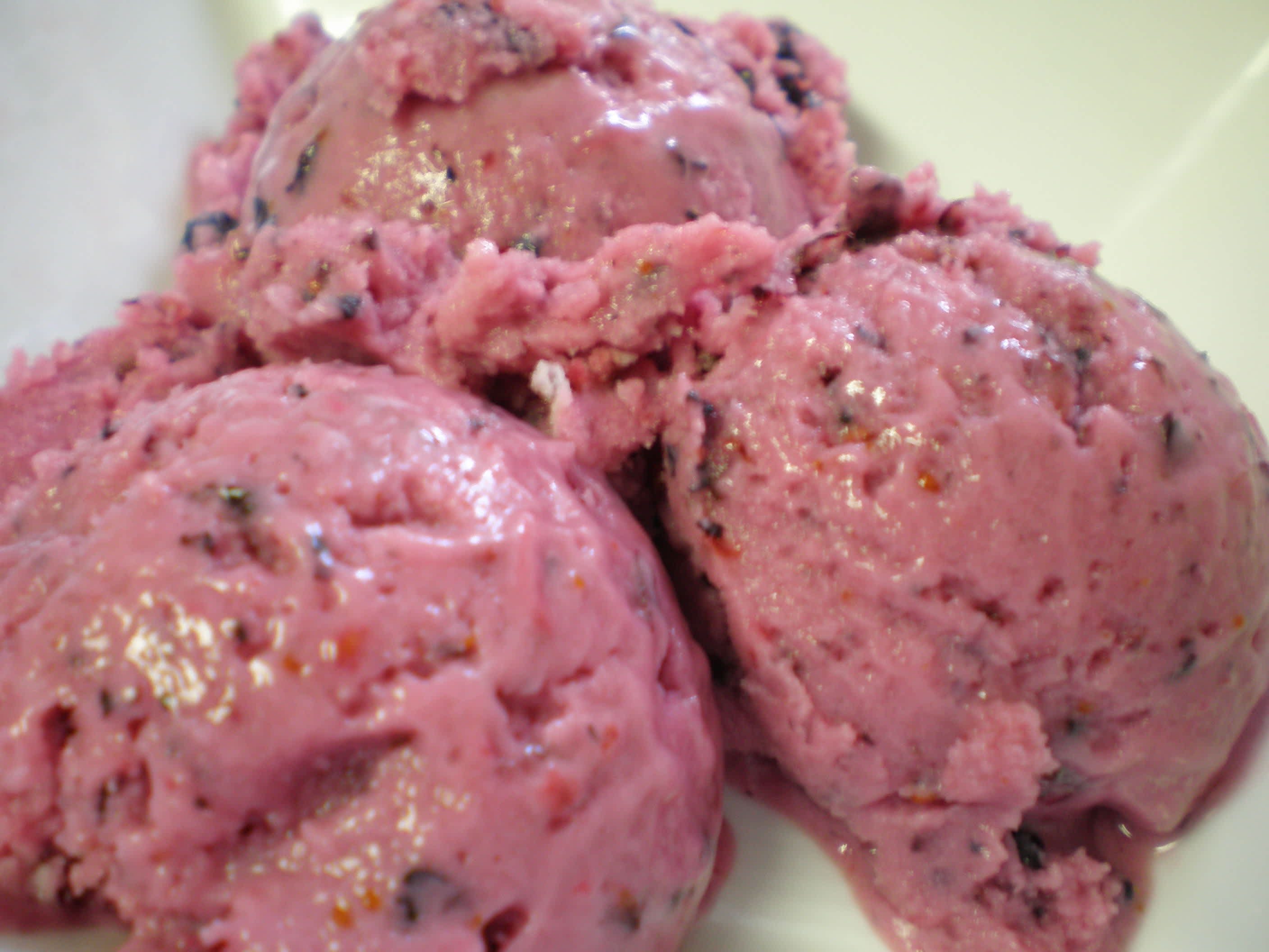 Berry Berry Frozen Yogurt (Healthy; for Ice Cream Machine) Recipe ...