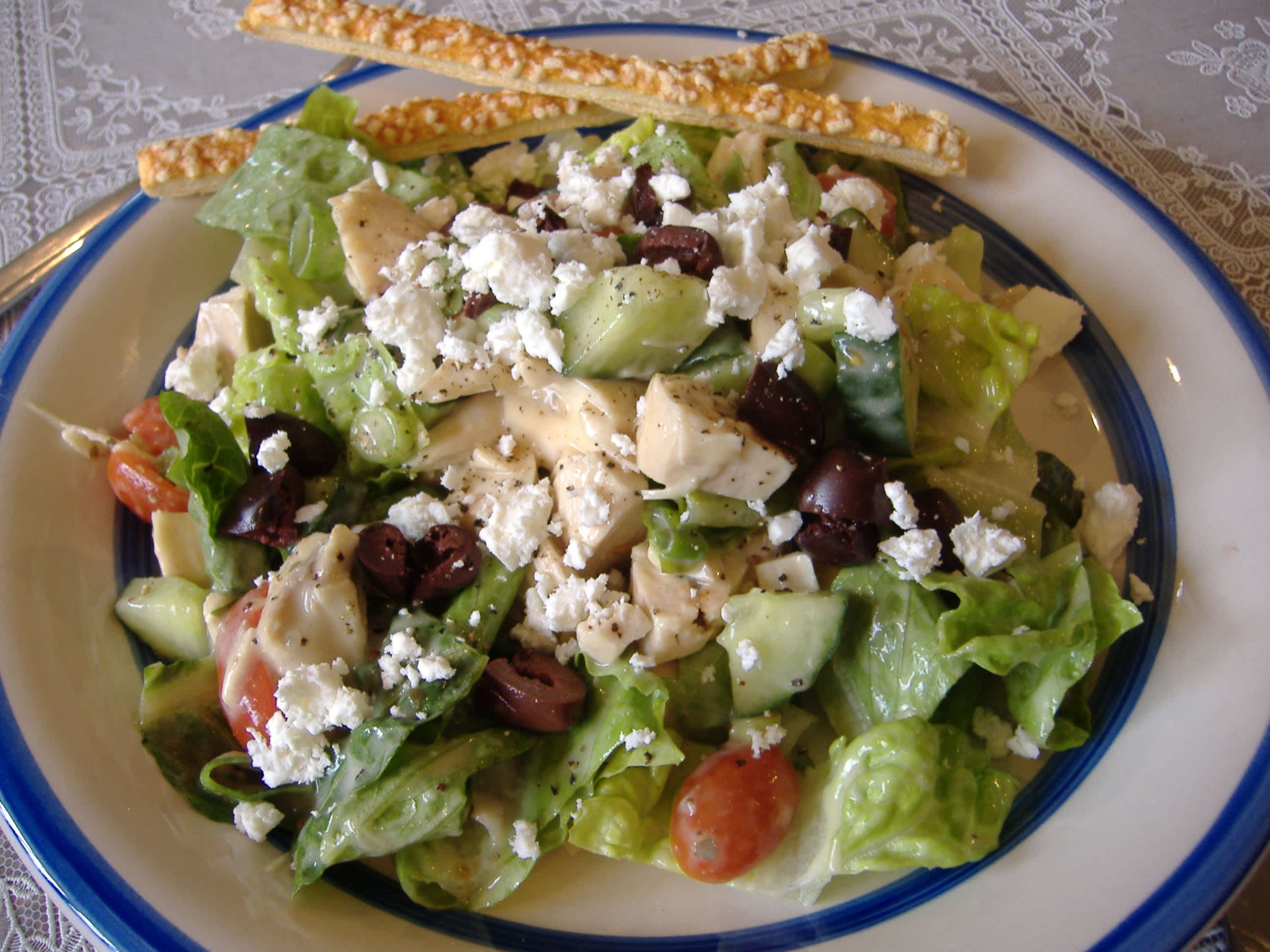 Greek Grilled Chicken Salad Recipe - Food.com