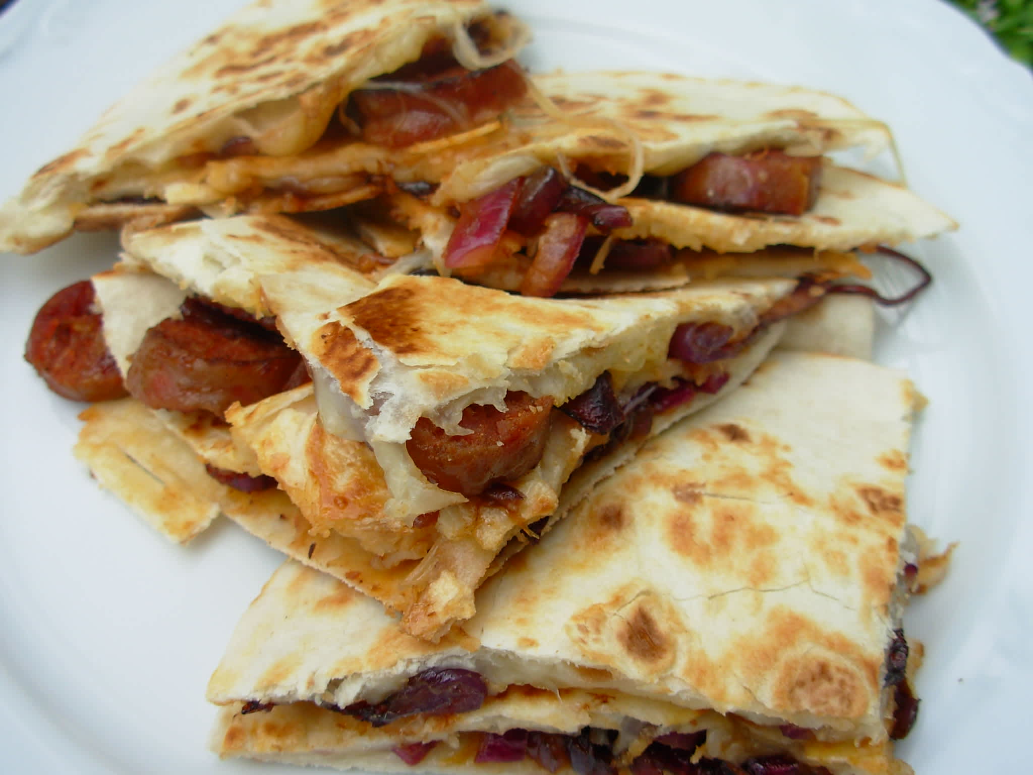 Chorizo and Manchego Cheese Quesadillas Recipe - Food.com