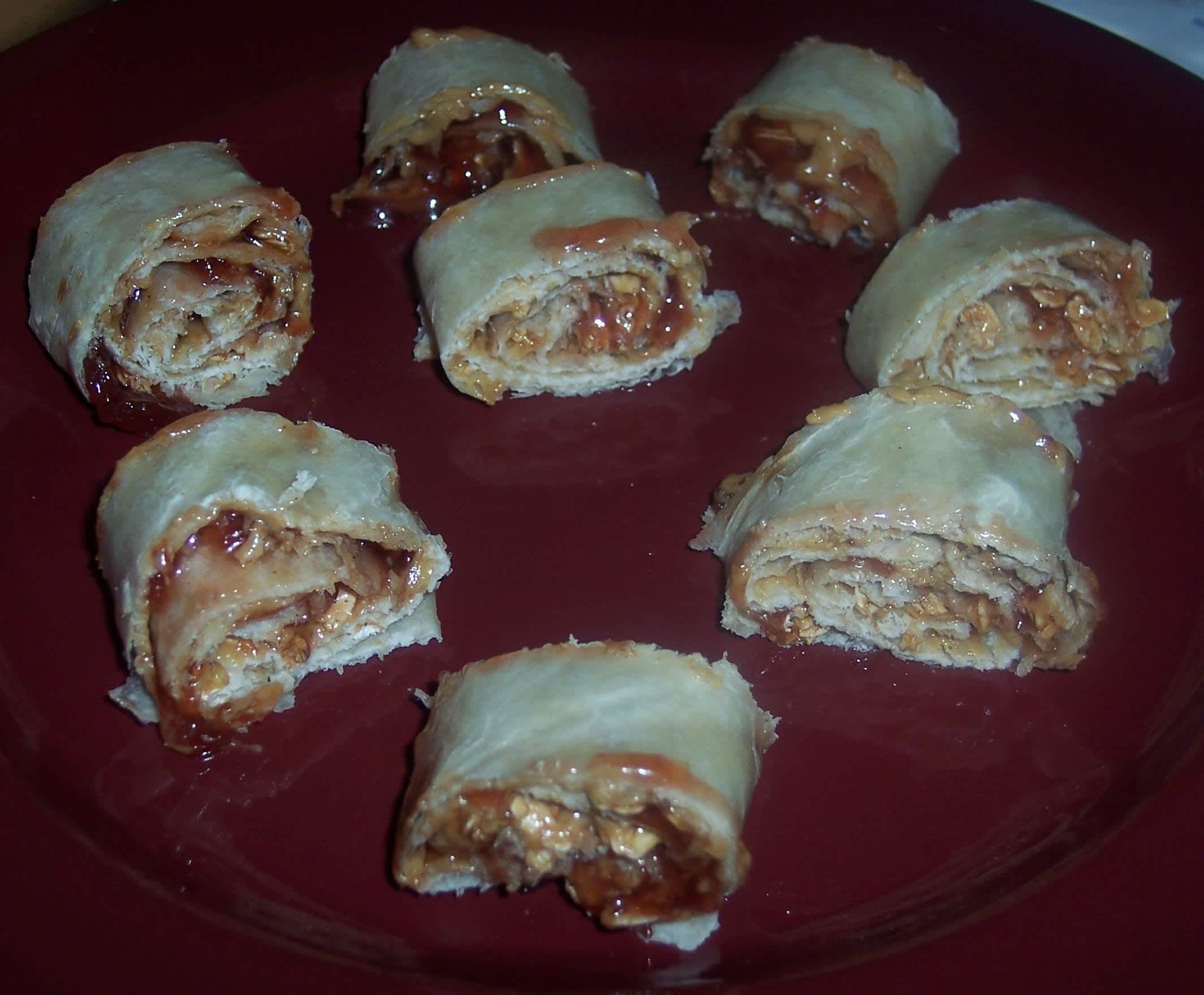 Peanut Butter and Jelly Pinwheels Recipe - Food.com
