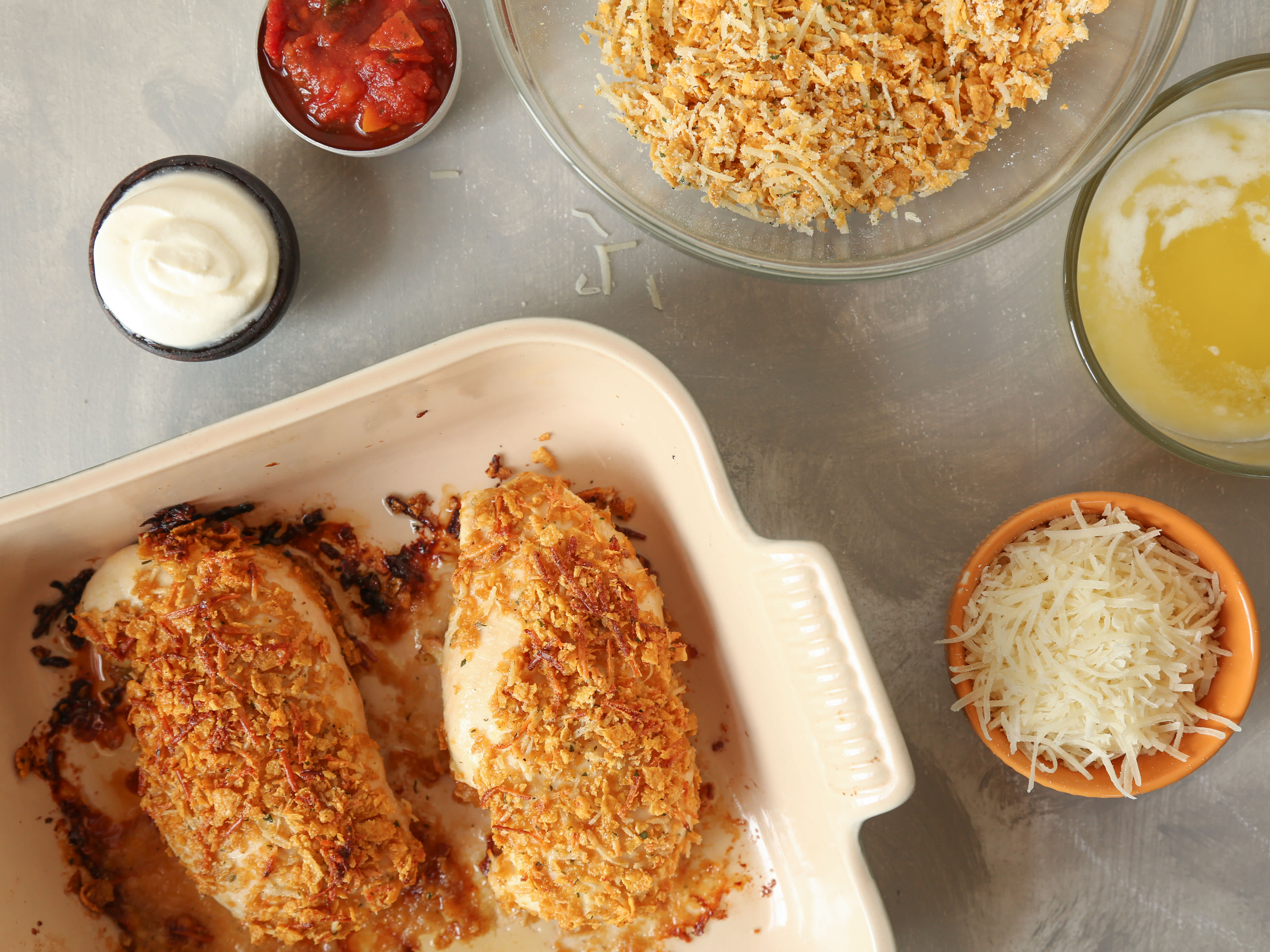 Breaded Ranch or Ranchero Chicken Recipe - Food.com
