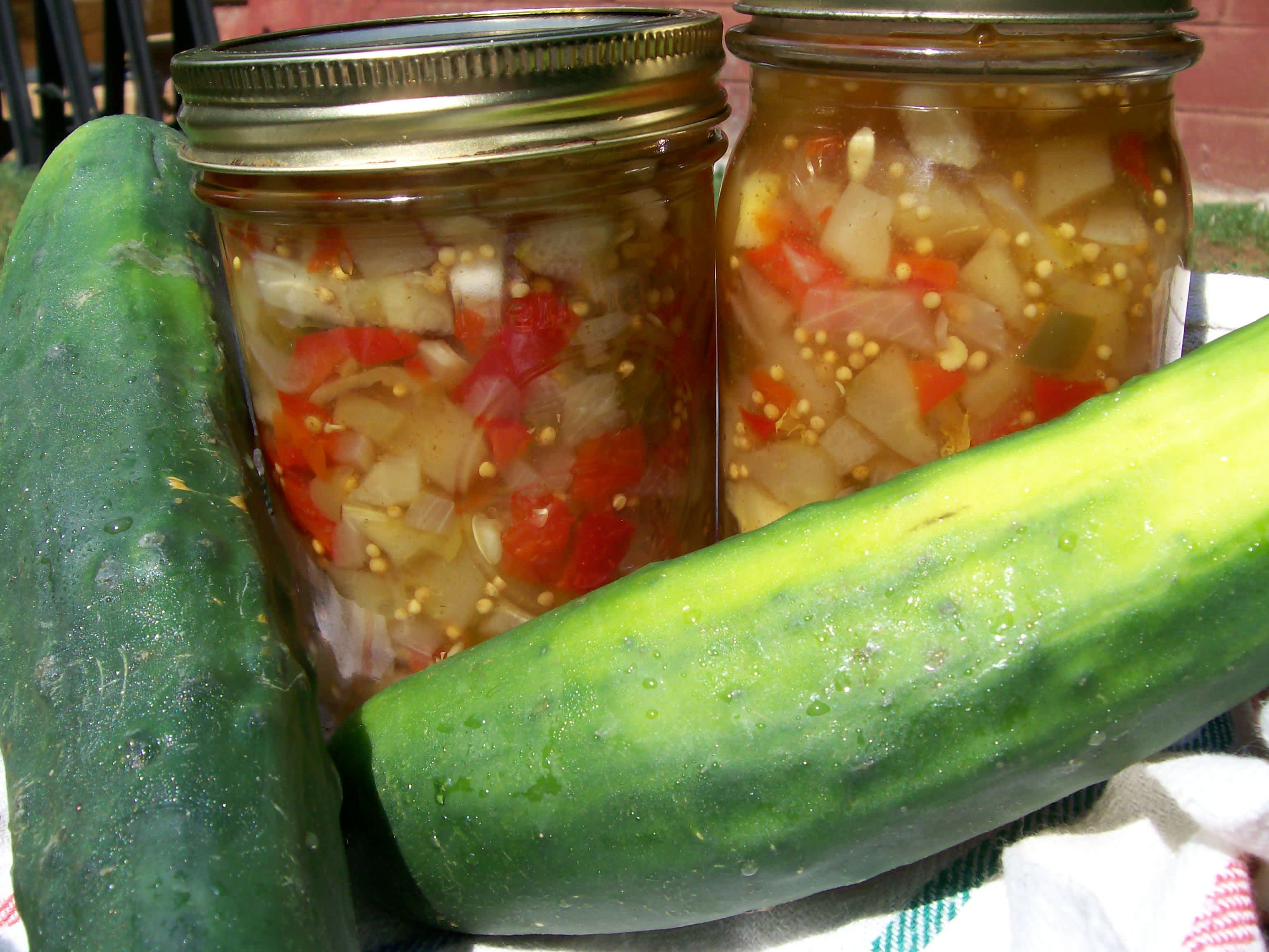 Colorful Cucumber Relish Recipe - Food.com