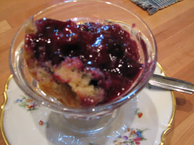Blue-Raspberry Pudding Cake Recipe - Food.com