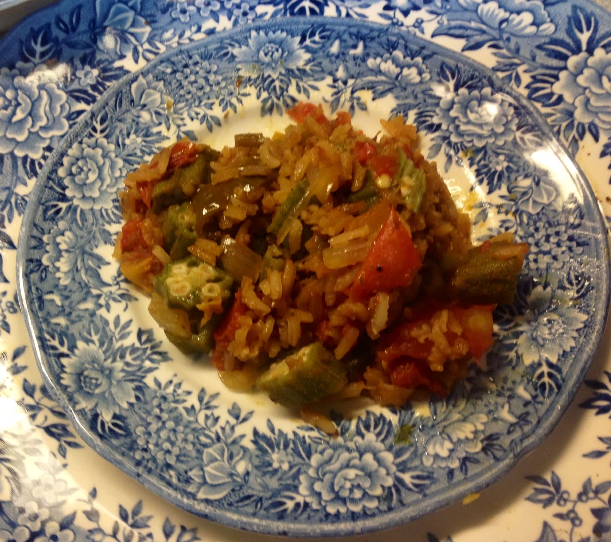 Skillet Okra and Rice Recipe - Food.com
