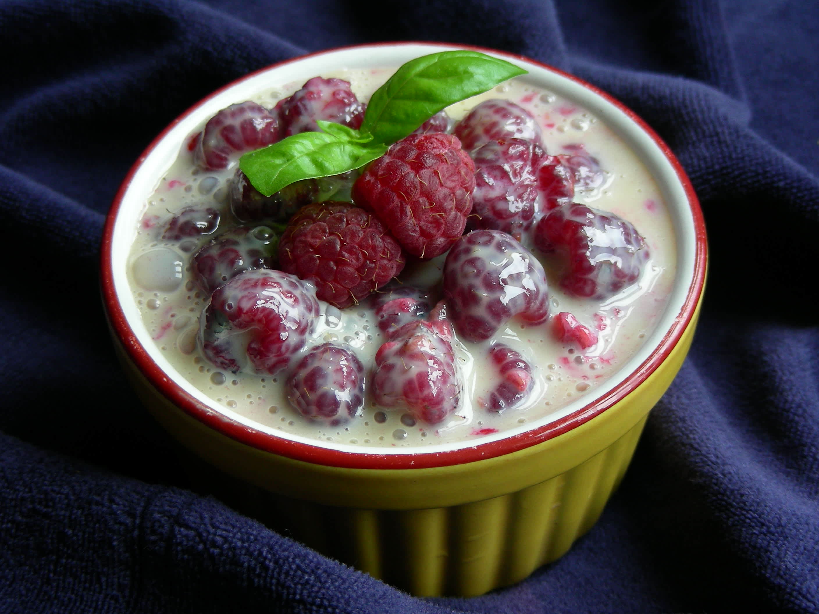 Raspberries and Sweetened Condensed Milk Recipe - Food.com