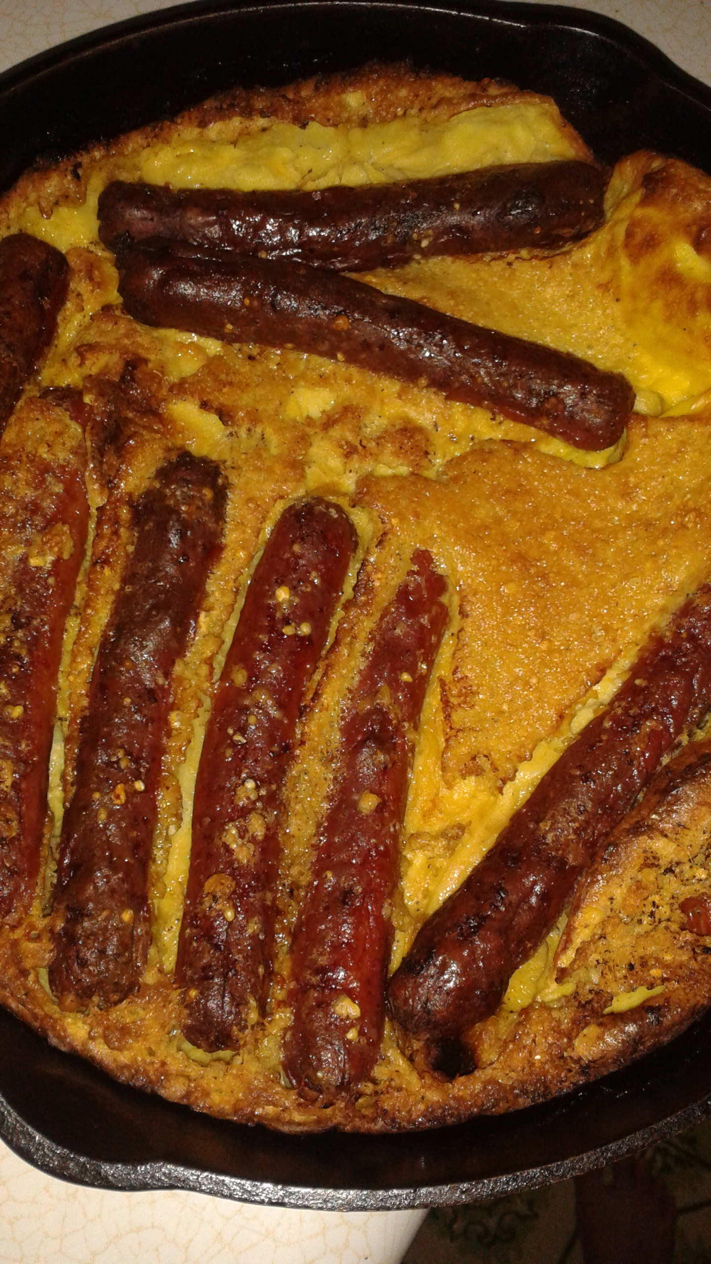 Traditional British Toad-In-The-Hole and Mini Toads Too! Recipe - Food.com