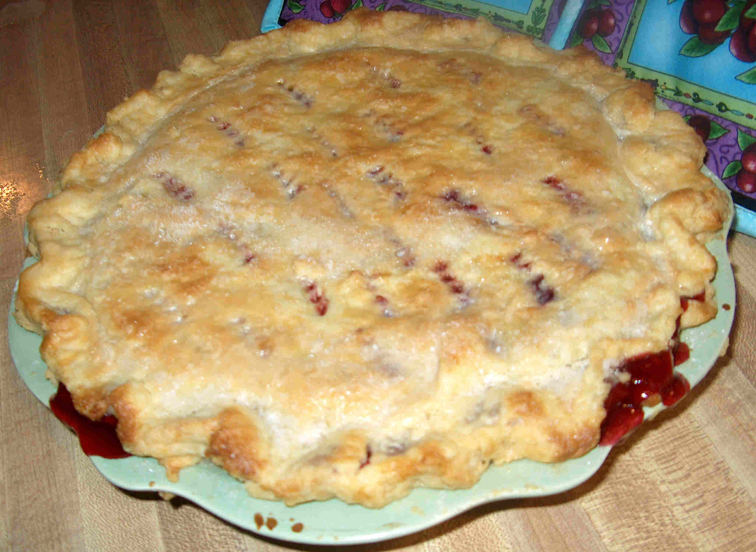 Cherry-Red Raspberry Pie Recipe - Food.com