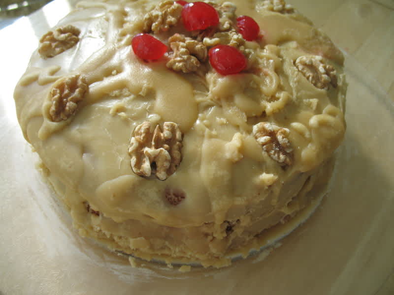 Walnut Cake With Penuche Frosting Recipe - Food.com