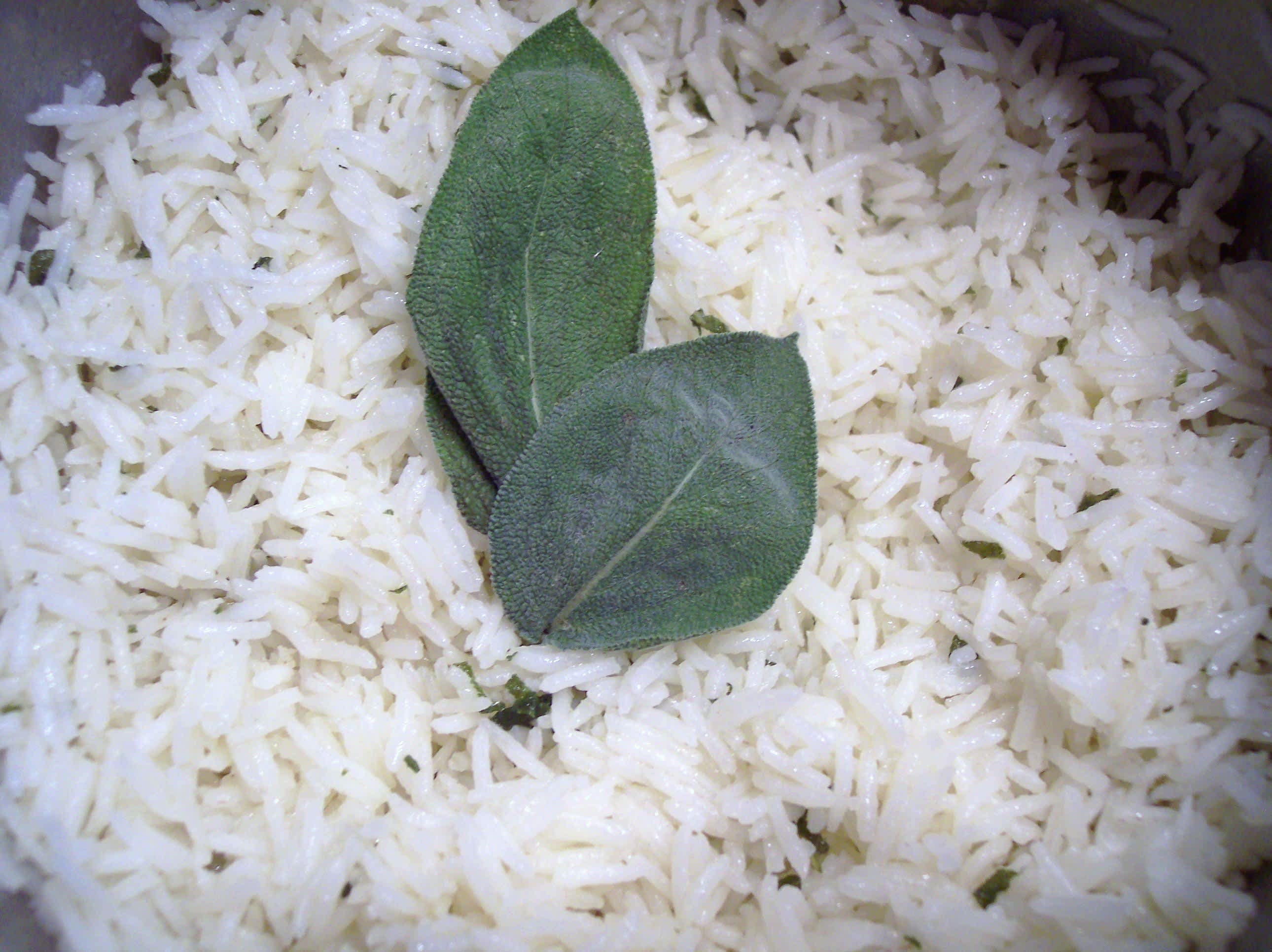 Sage and Parmesan Rice Recipe - Food.com