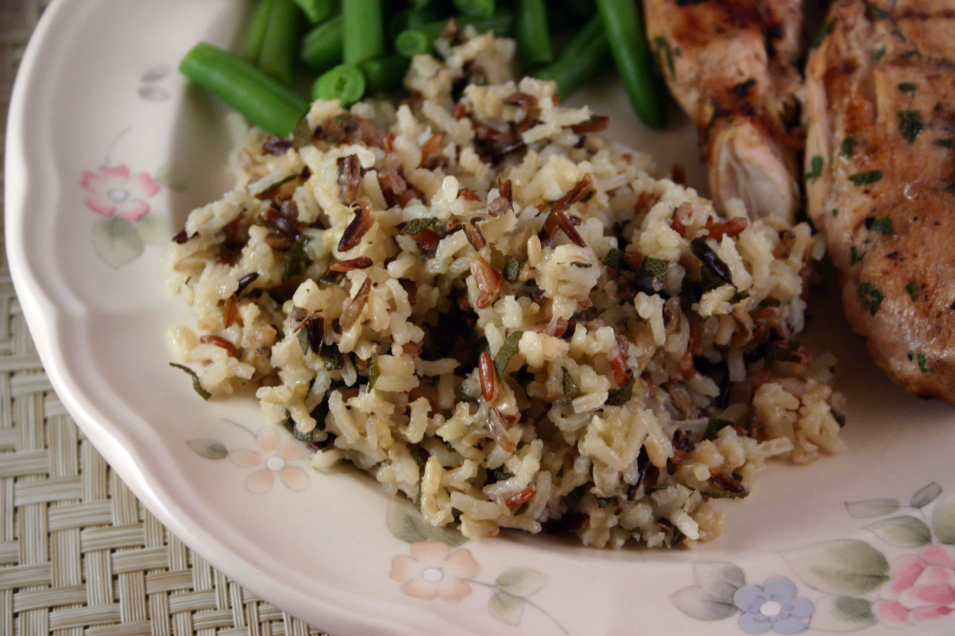 Sage and Parmesan Rice Recipe - Food.com