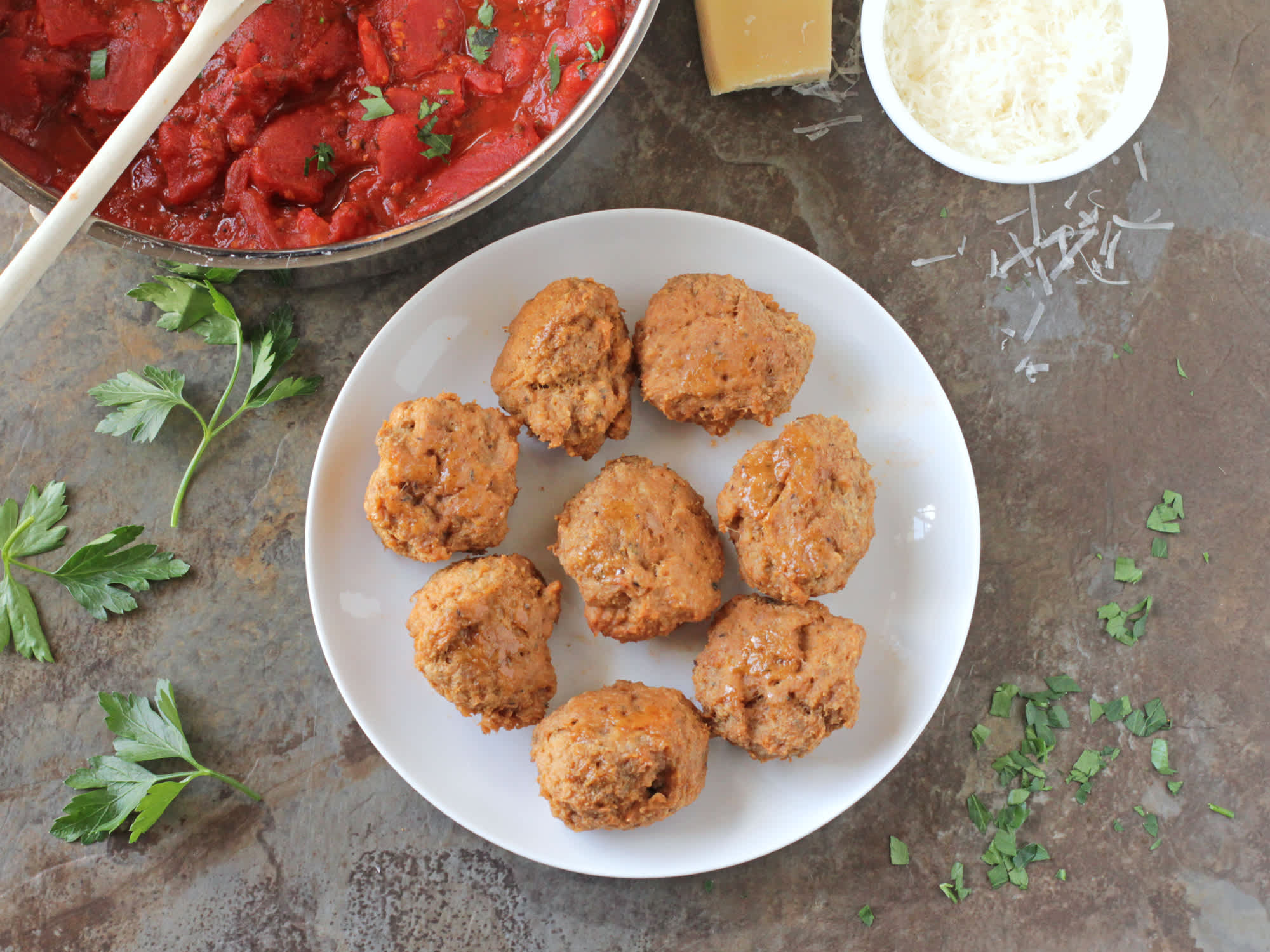 Easy Low-Fat Turkey Meatballs Recipe - Food.com