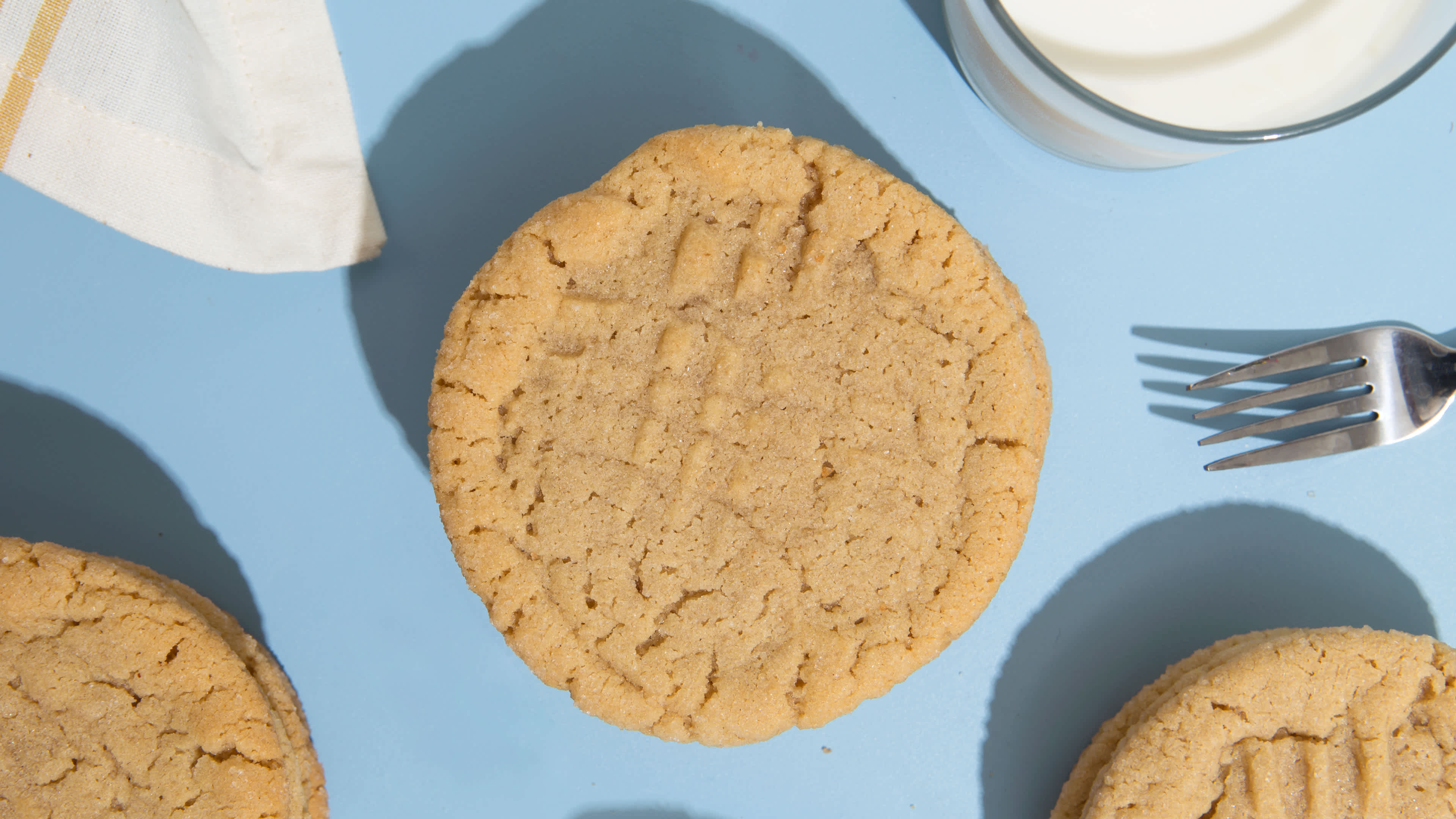 Peanut Butter Cookies Recipe | How to Make Soft and Chewy Peanut