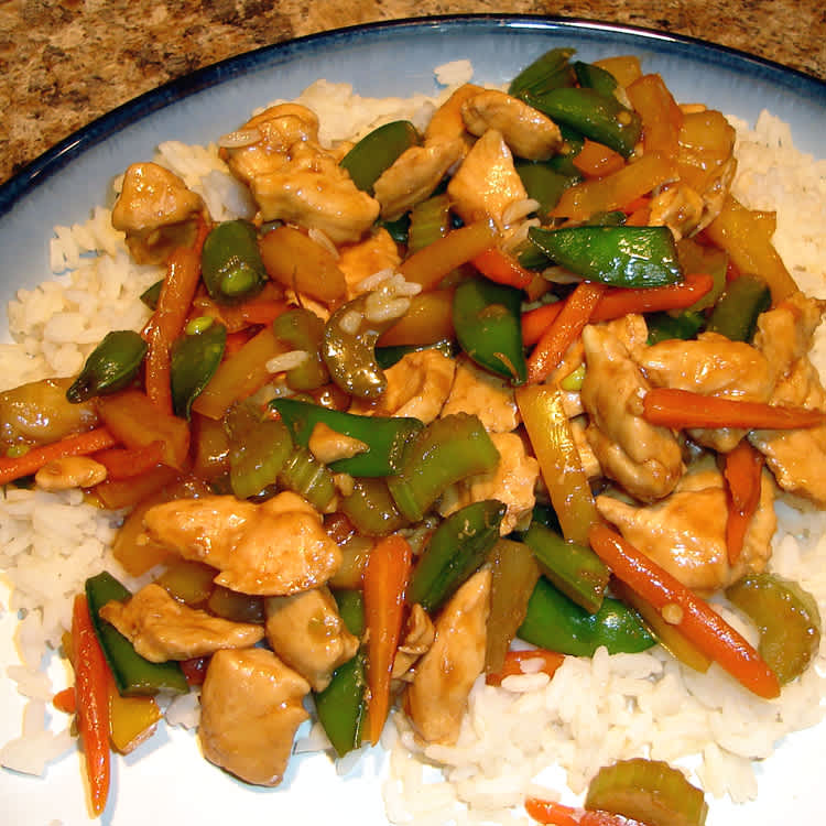 Healthier Sweet and Sour Chicken Stir Fry Recipe - Food.com