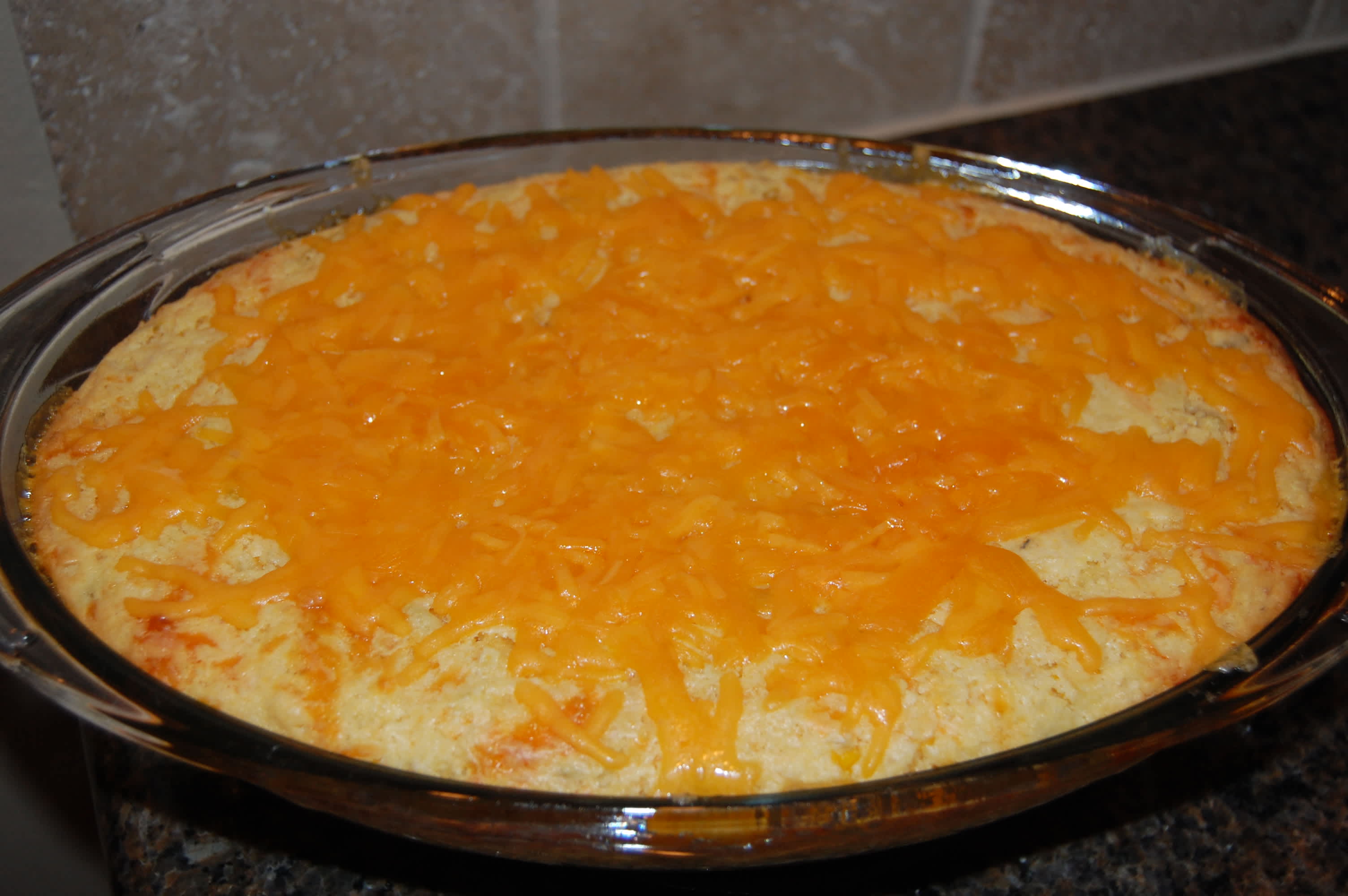 Three Corn and Cheddar Spoon Bread Recipe - Food.com