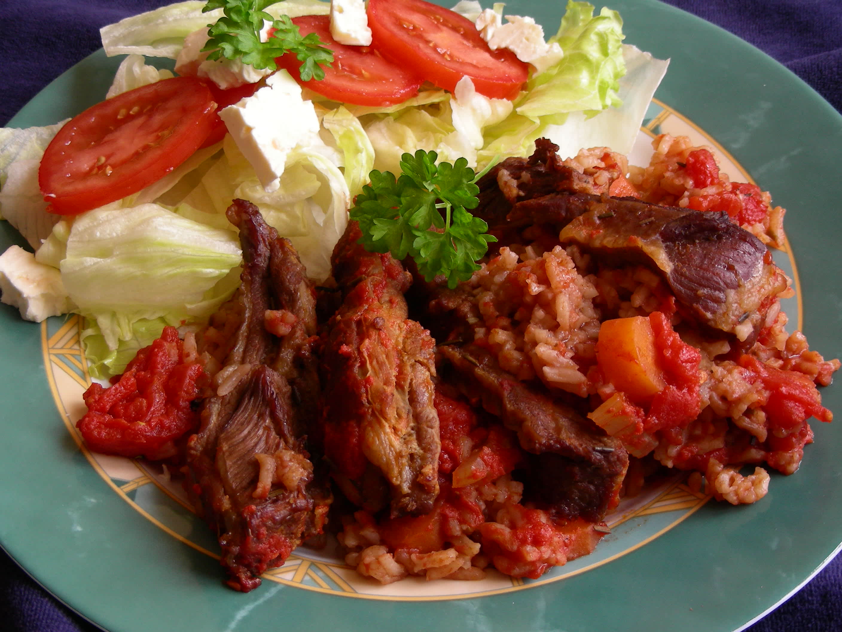 Roasted Lamb Shanks With Red Wine,tomato & Garlic Risotto Recipe - Food.com