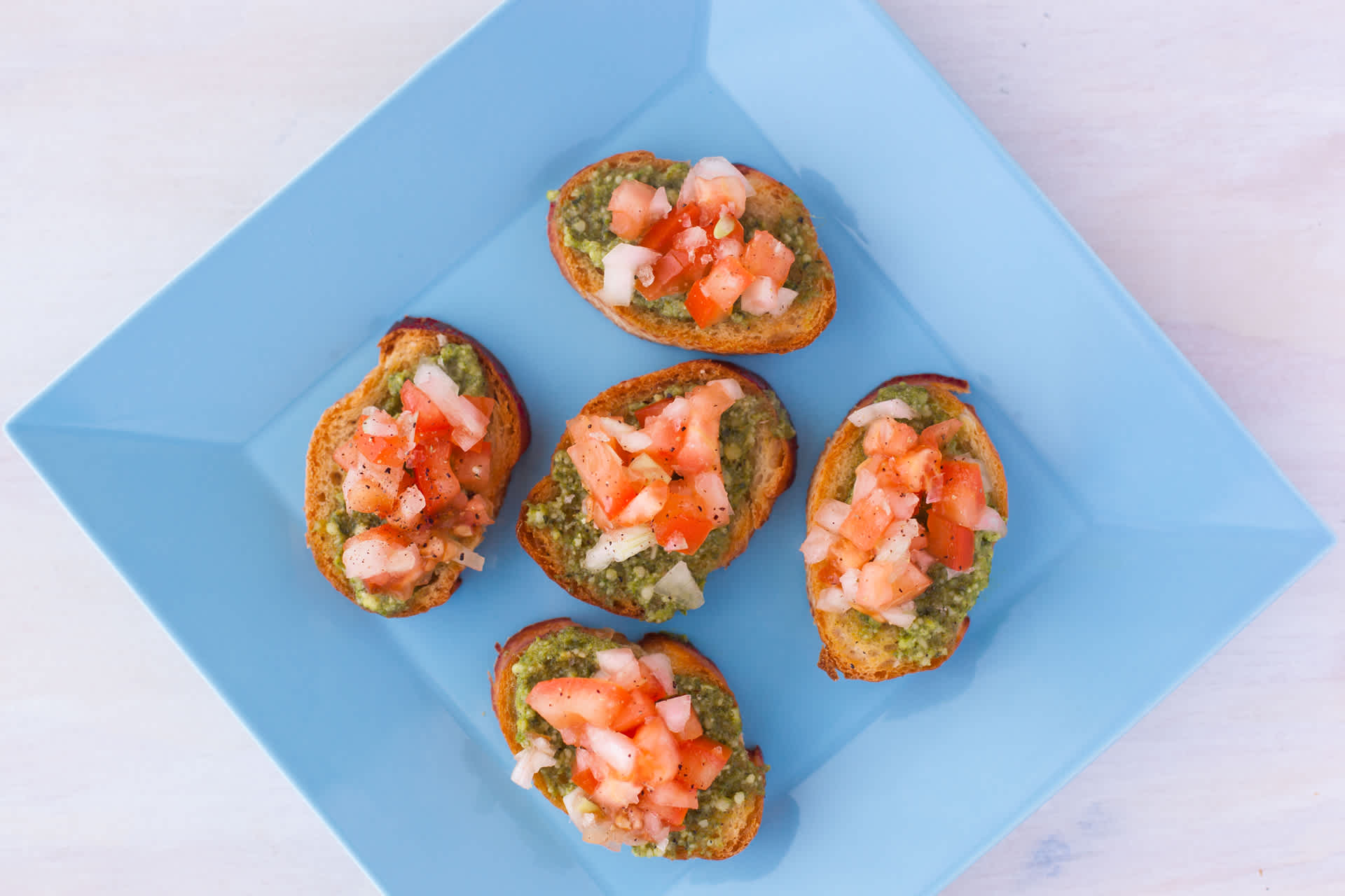 Bruschetta With Pesto, Tomatoes and Thingies. Recipe - Food.com