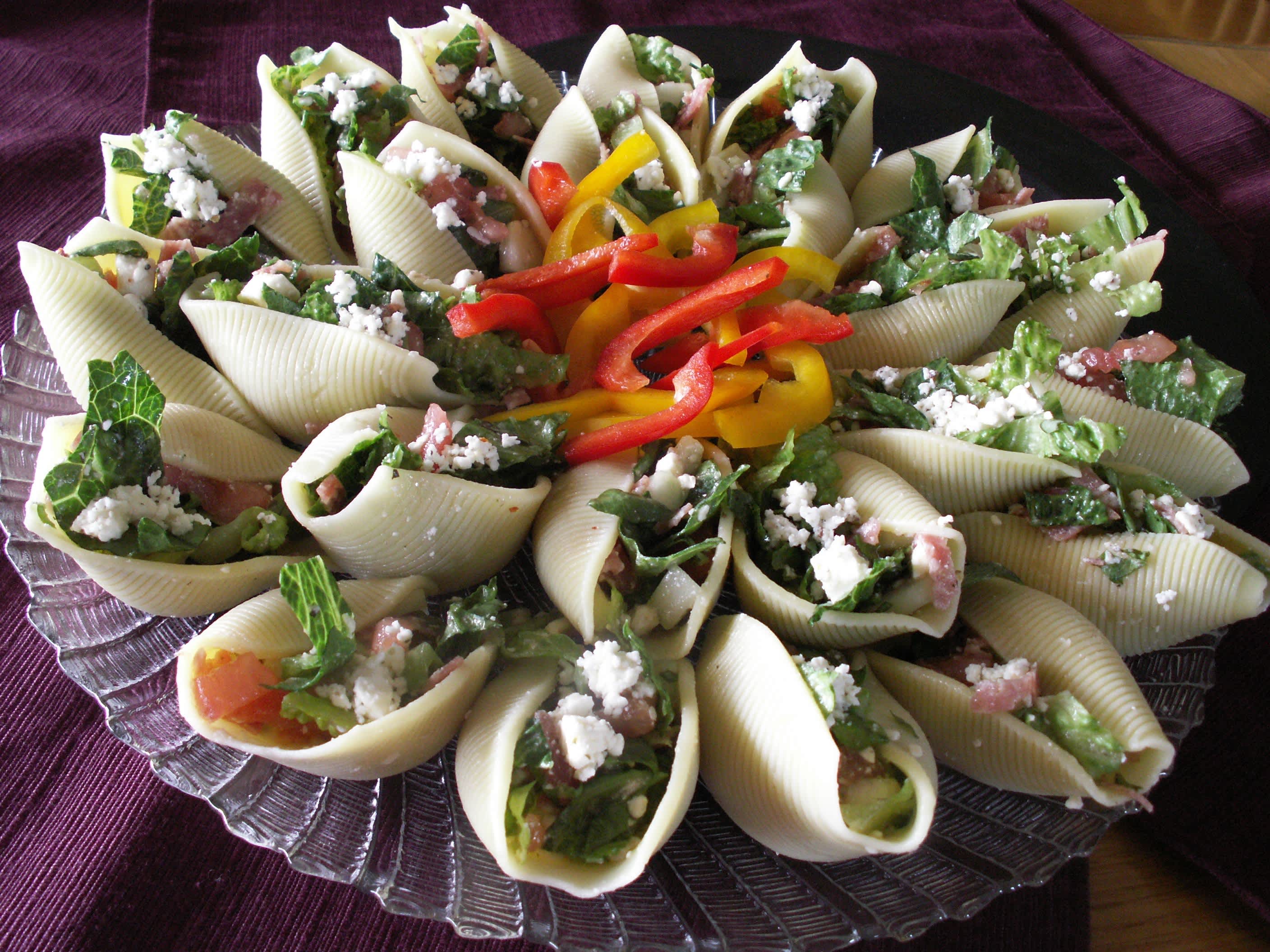 Chopped Salad Appetizer Shells Recipe - Food.com