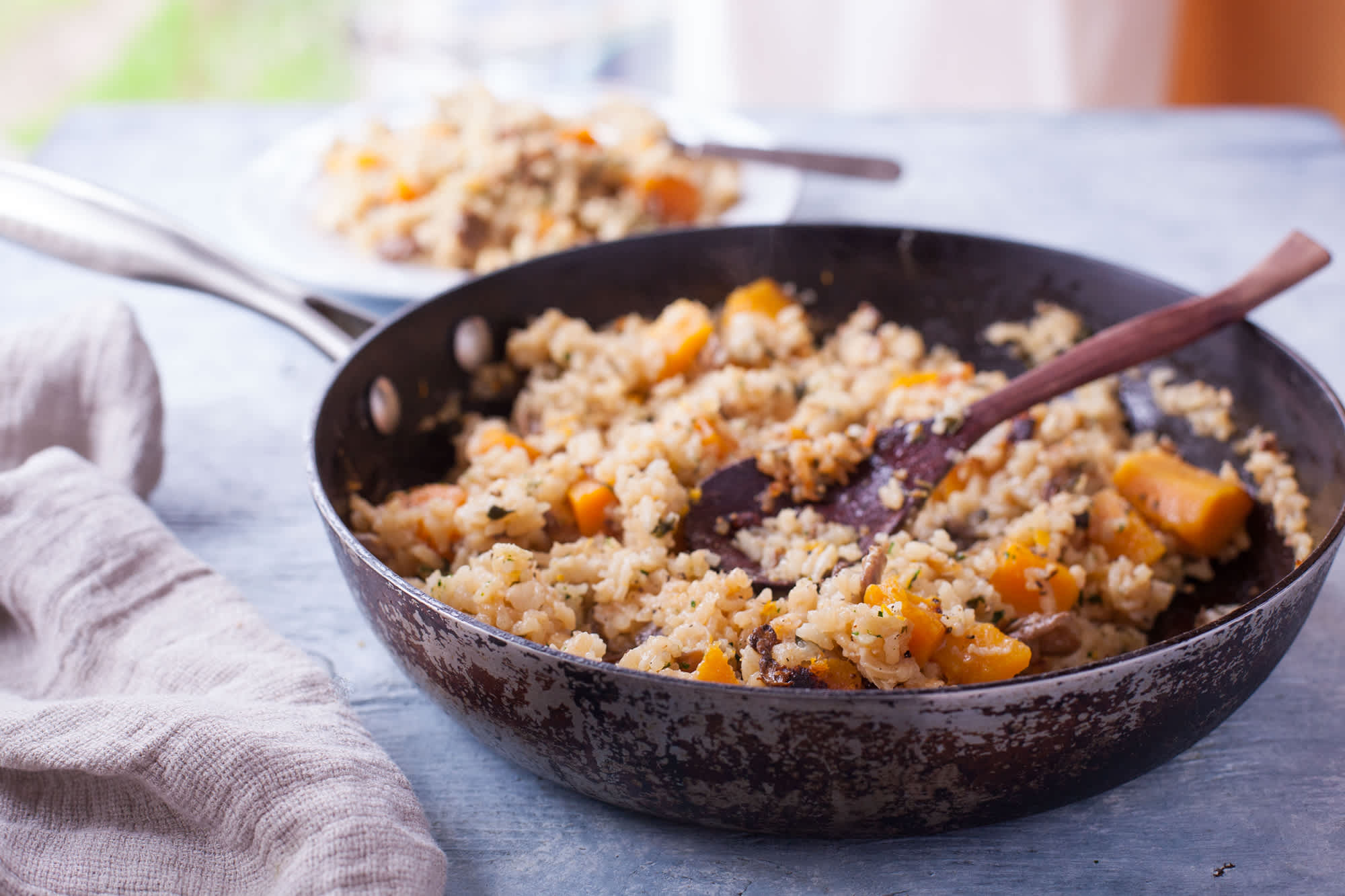 Pumpkin Risotto Recipe Food