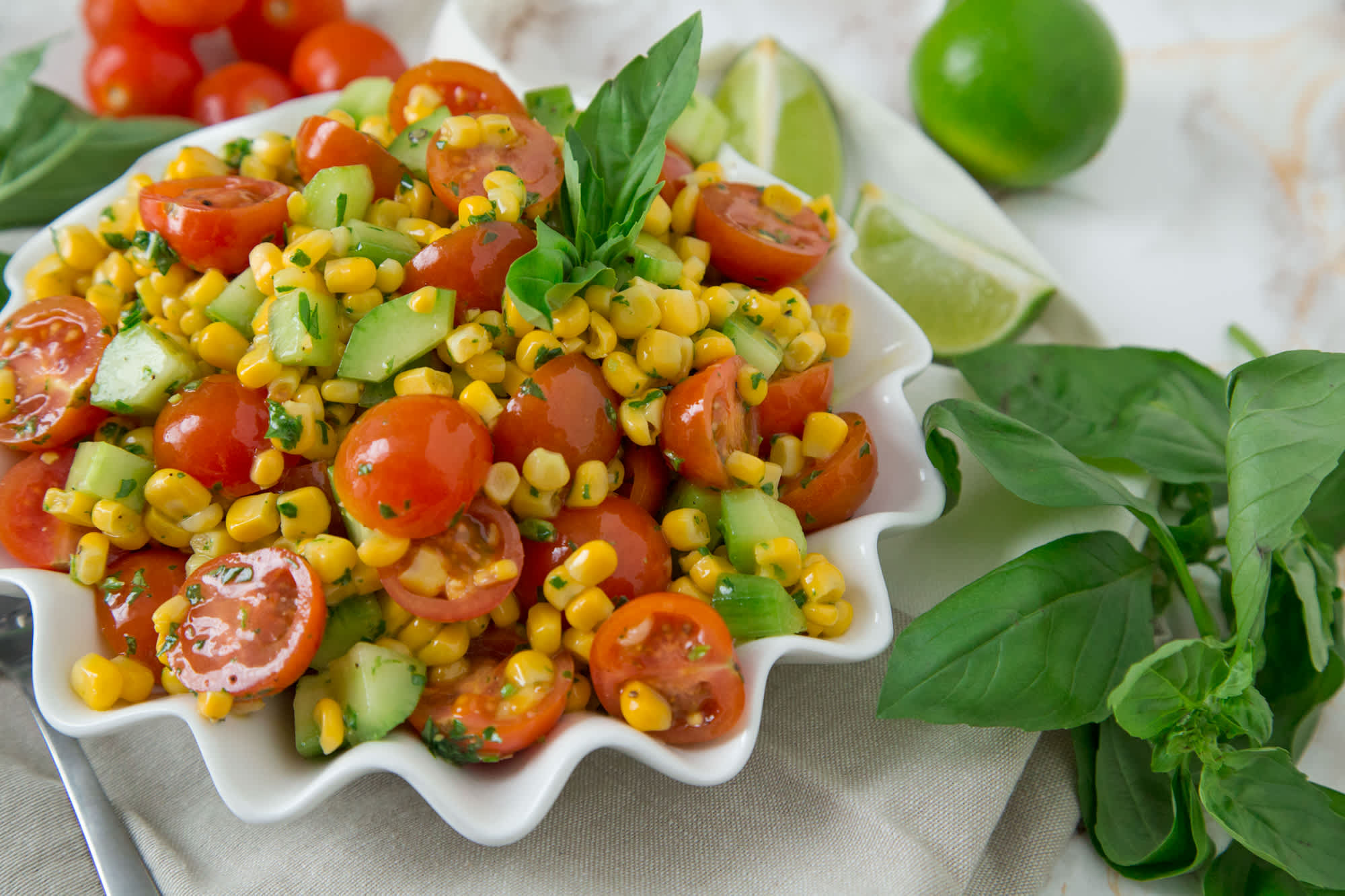 The Cherry Tomato Corn Salad Secret Most People Miss
