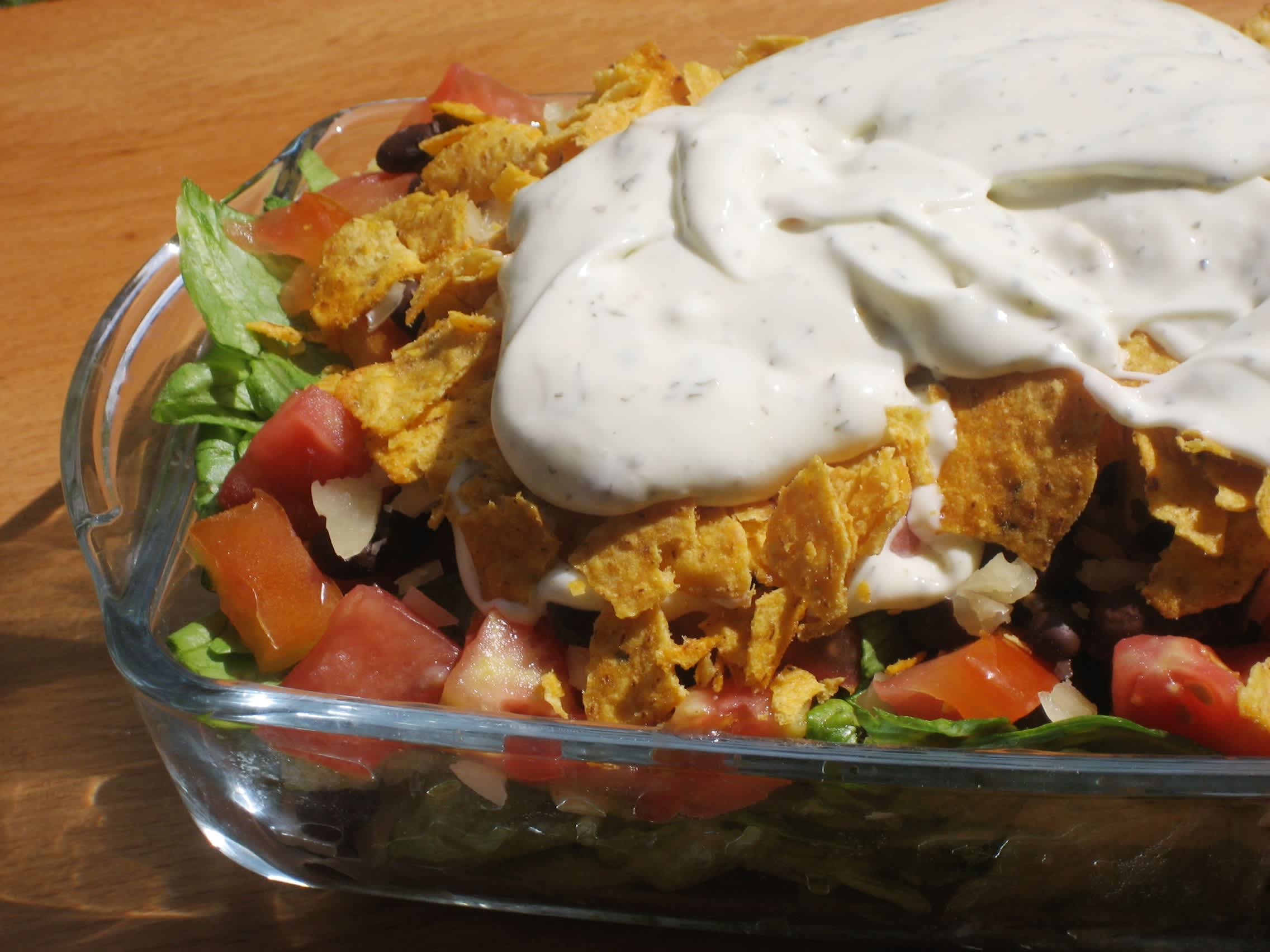Layered Taco Salad Recipe - Food.com