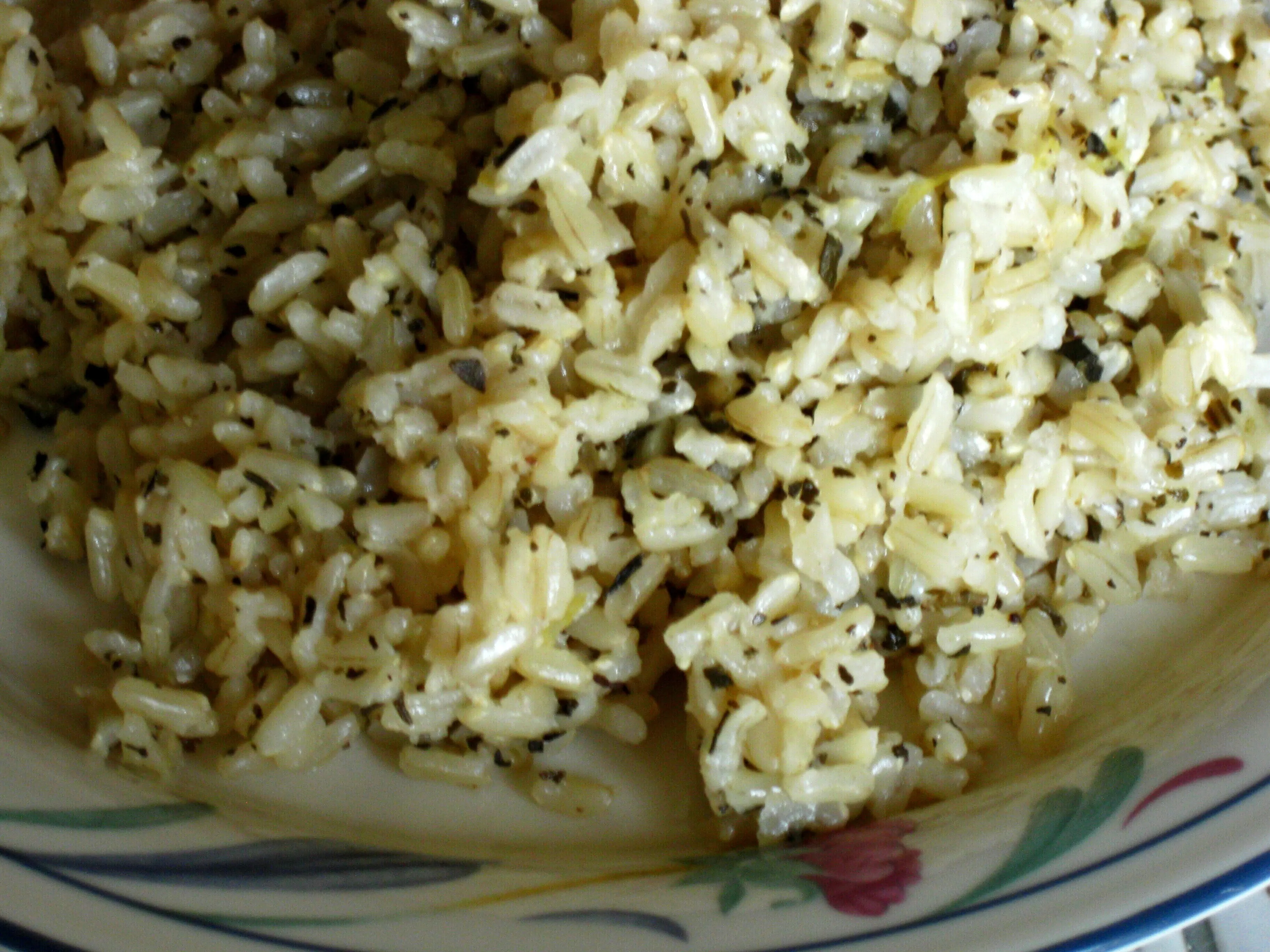 Parmesan Lemon Herb Brown Rice Recipe - Food.com