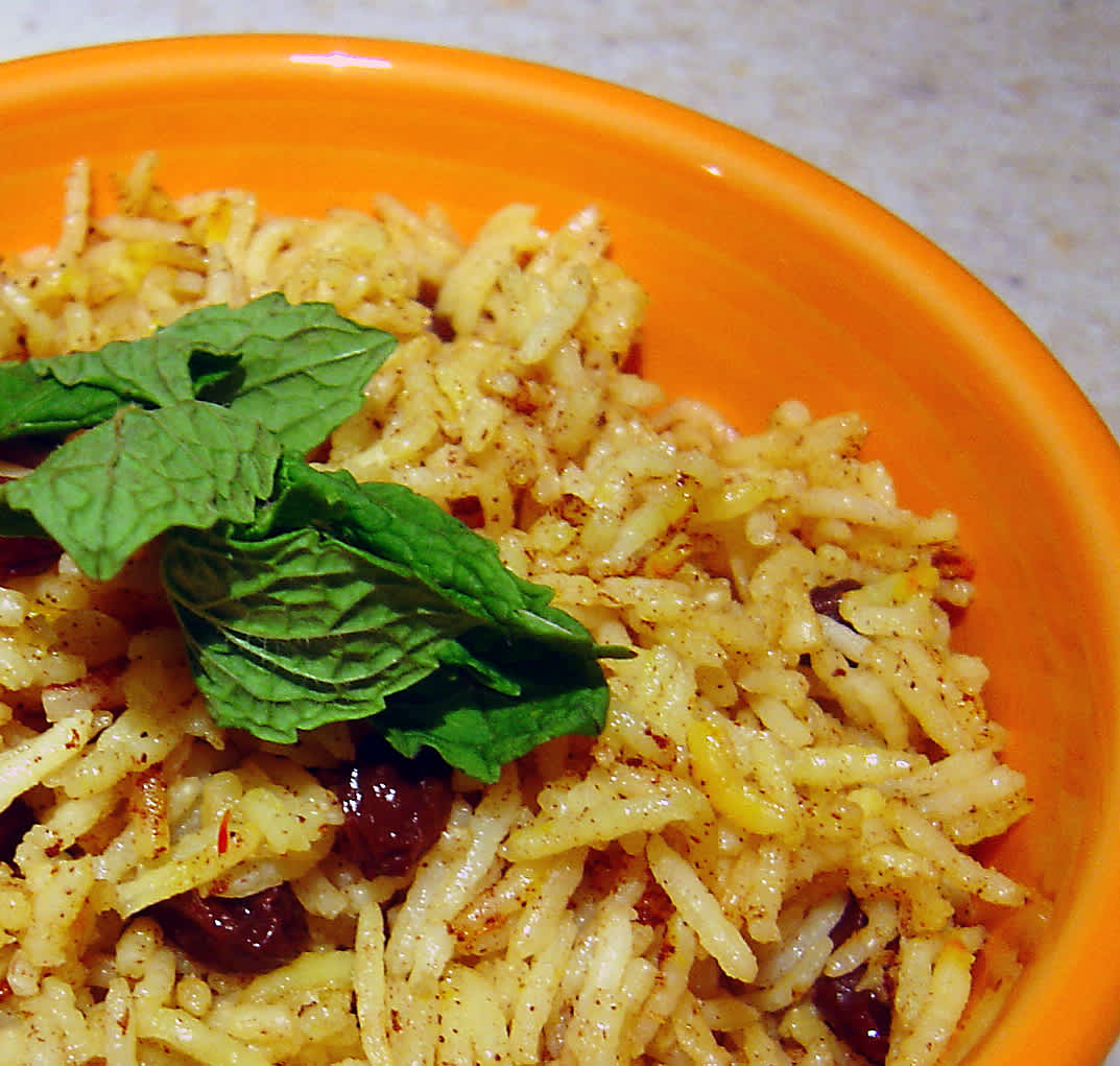 Middle Eastern Raisin Rice Recipe - Food.com
