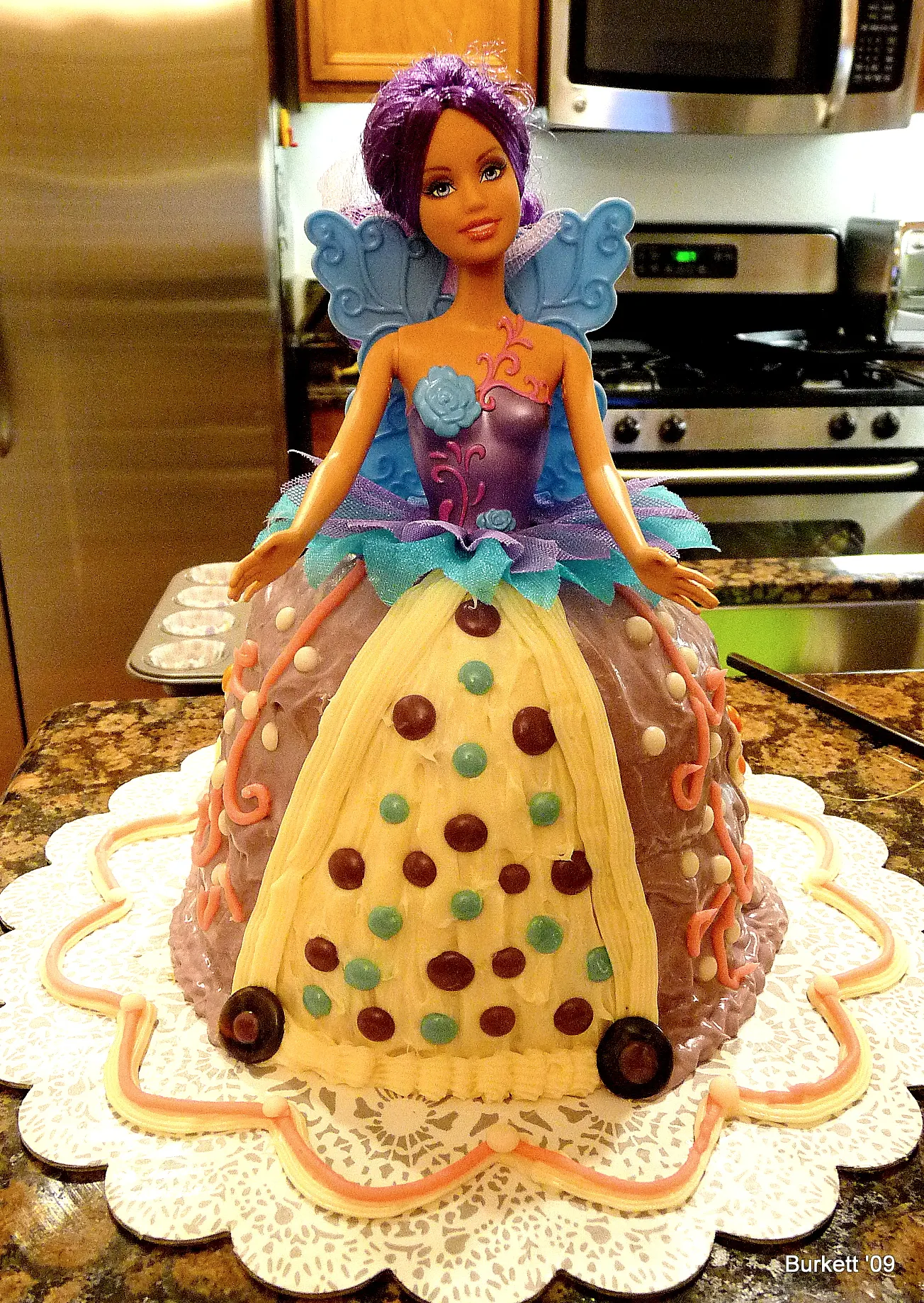 Barbie Birthday Cake