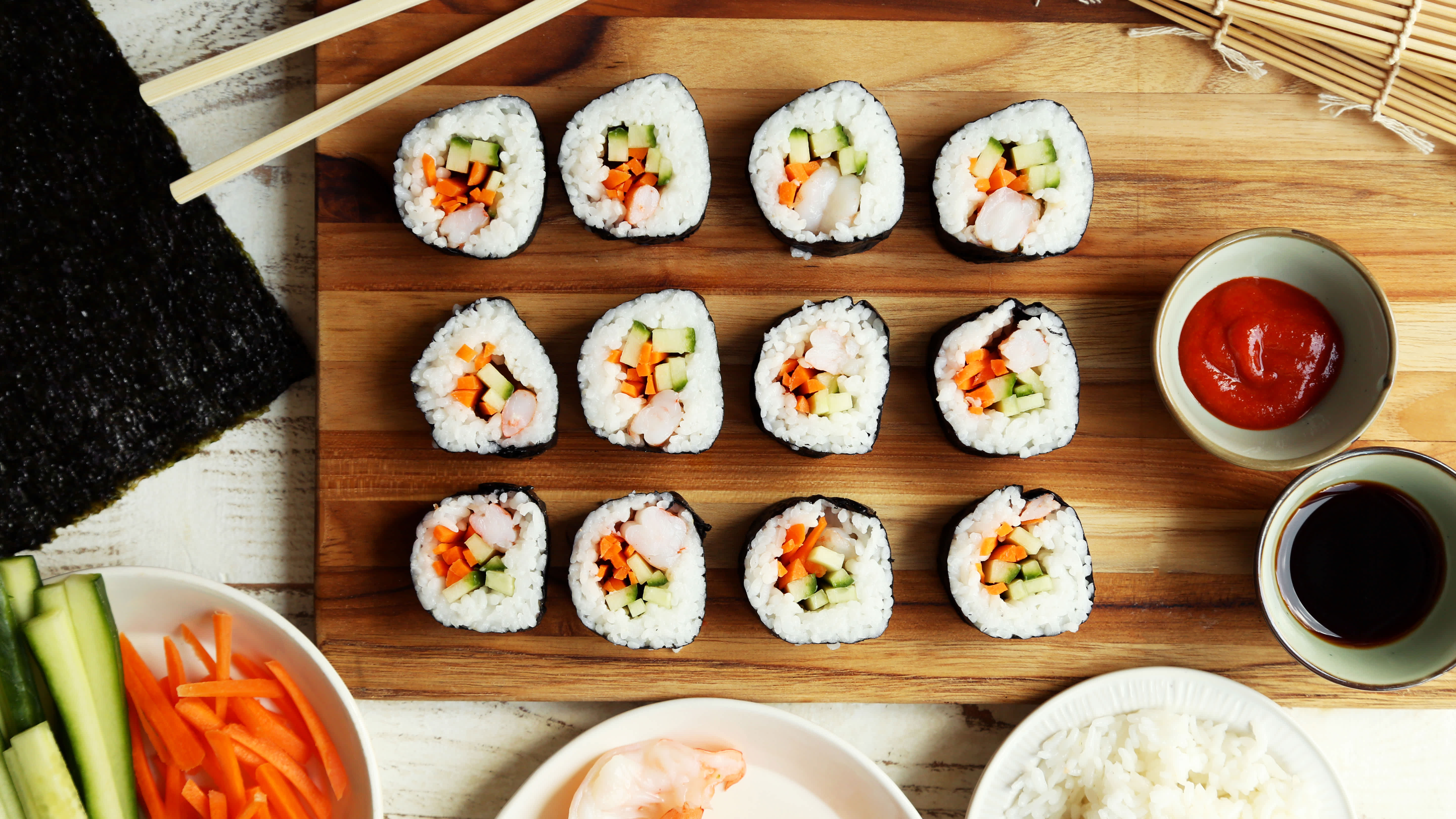 How to Make and Roll Sushi Recipe - Food.com