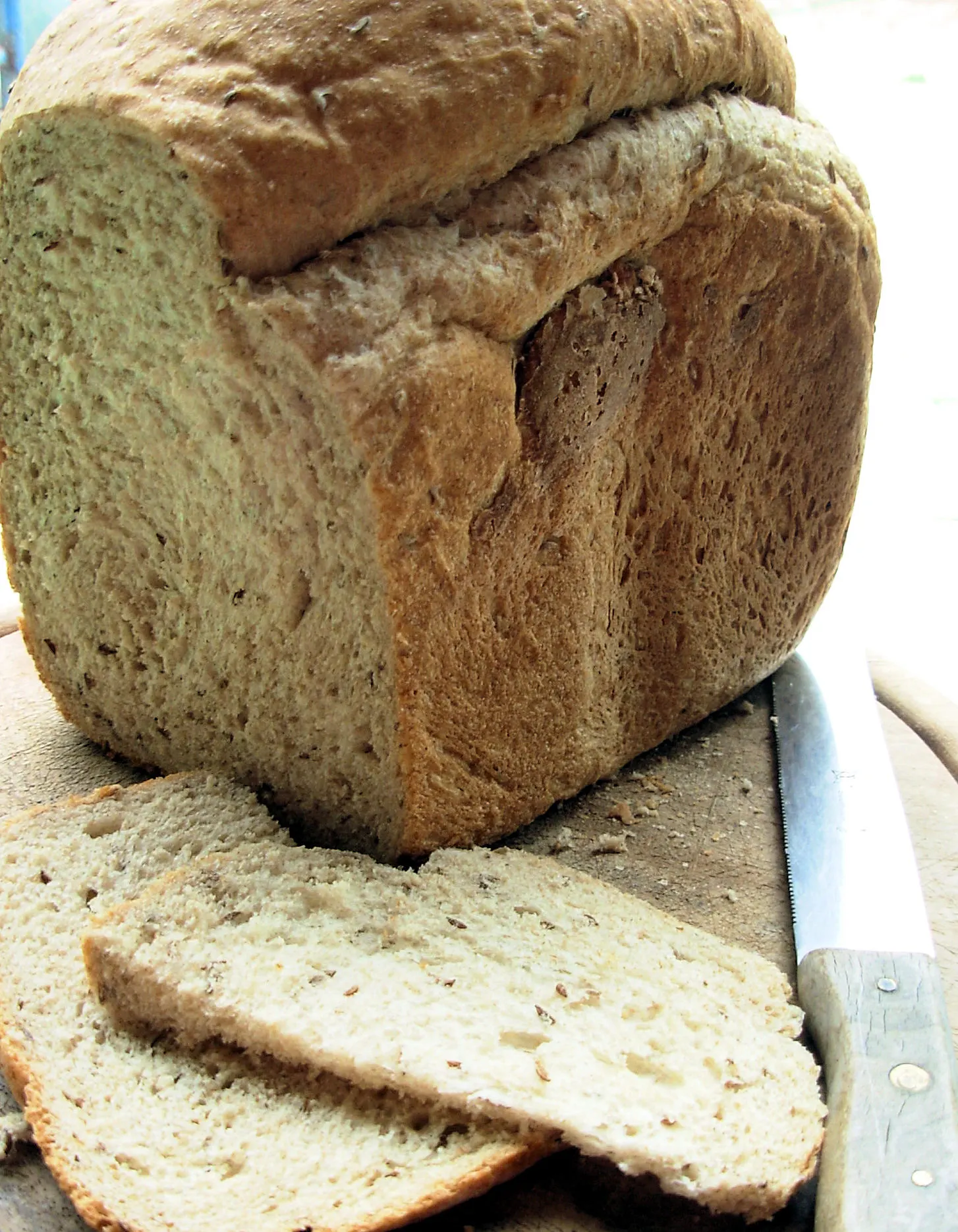 German Country Style Sourdough Rye Bread With Caraway Seeds Recipe ...
