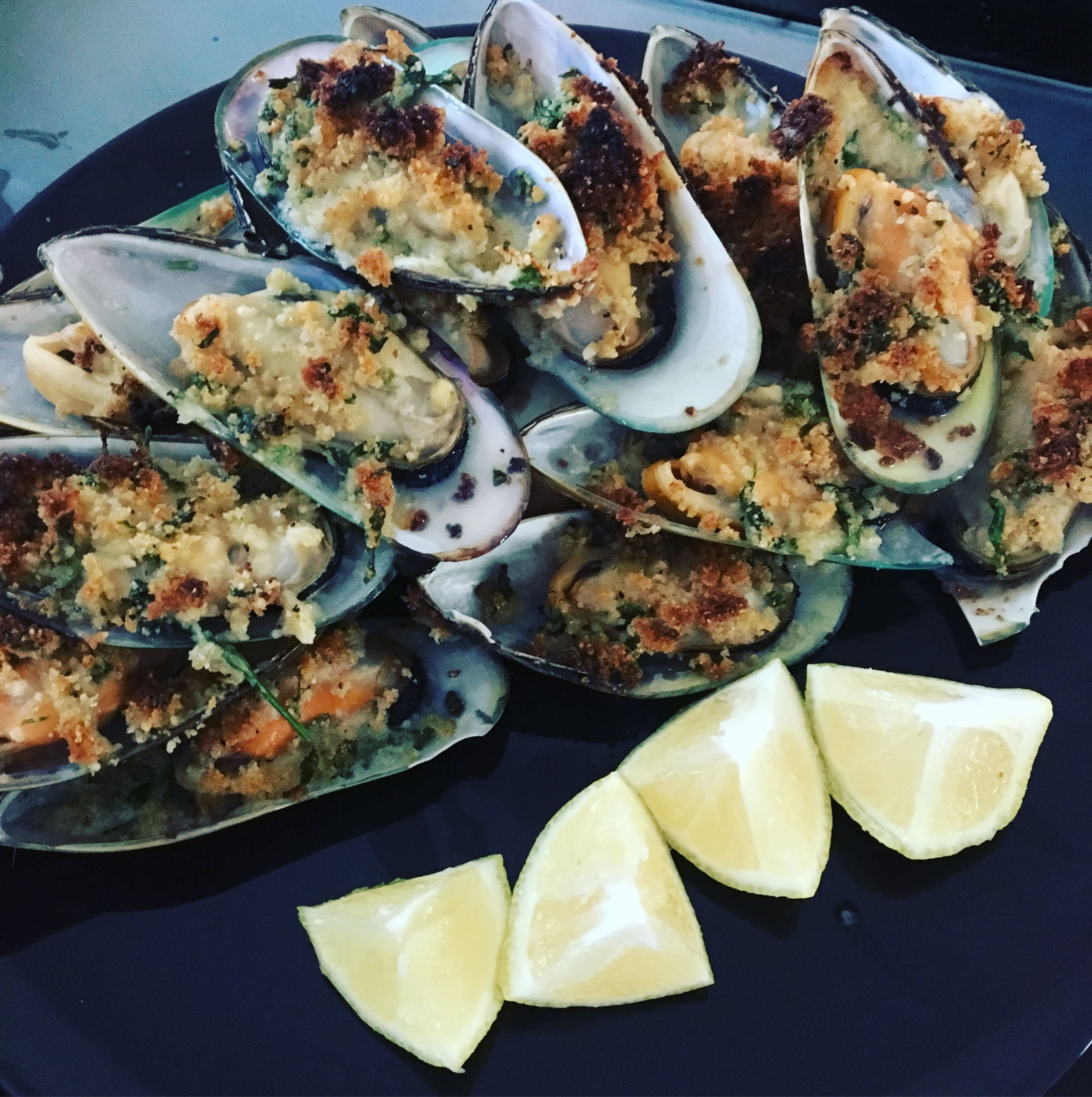 Mussels on the Half Shell Recipe - Food.com