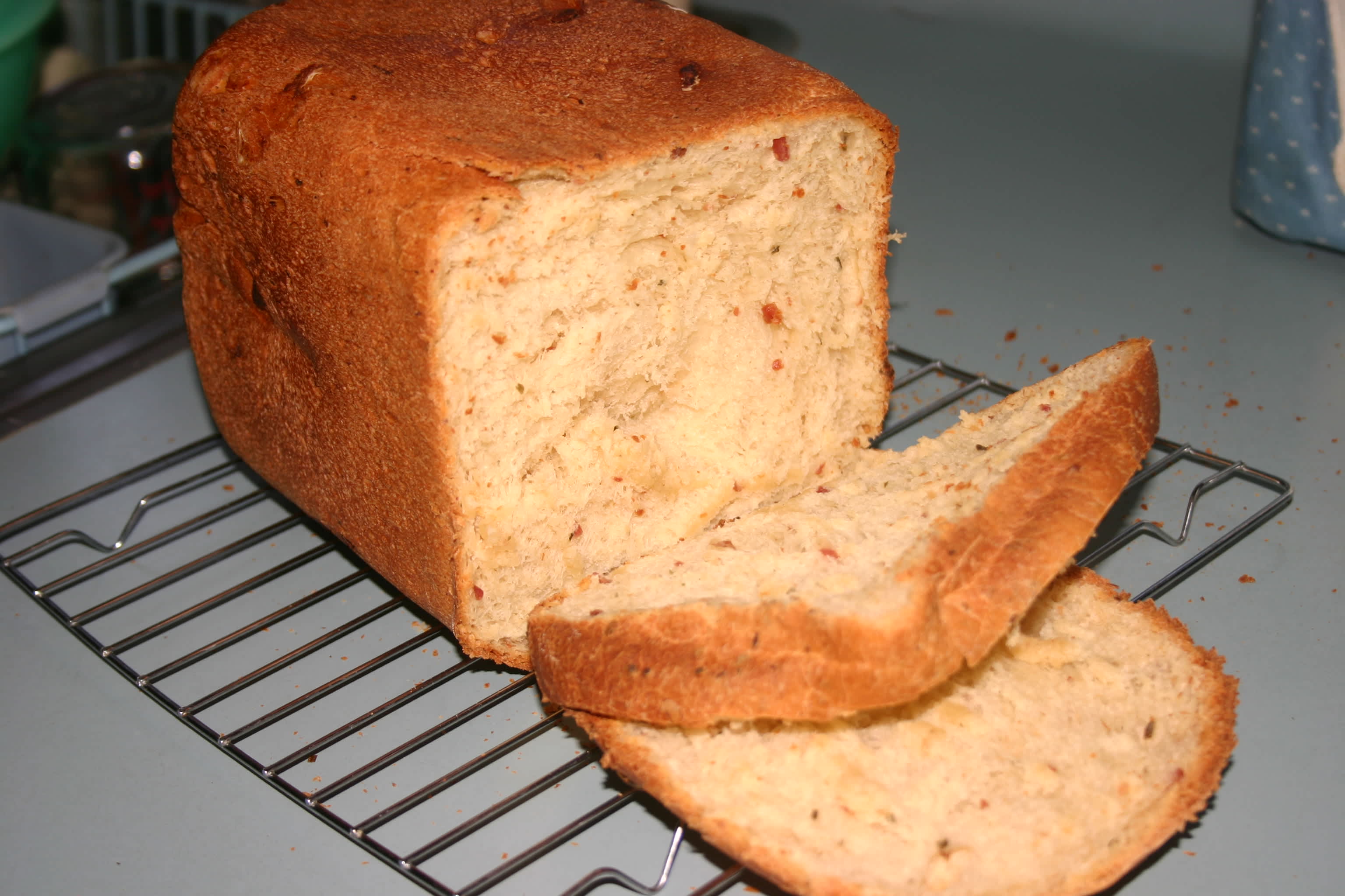 Favorite Cheesy Ranch Bread (Abm) Recipe - Food.com