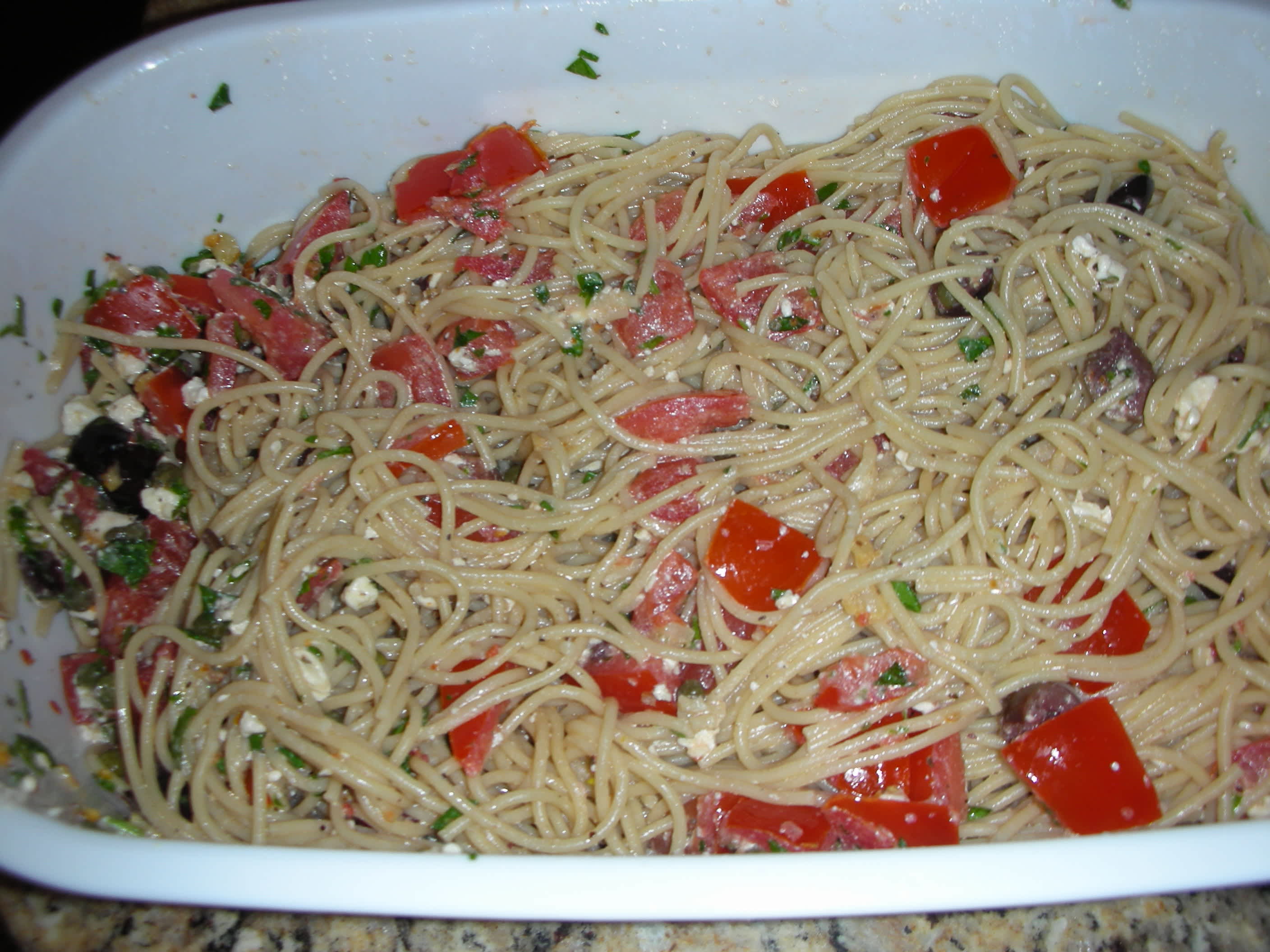 Greek Spaghetti Recipe - Greek.Food.com