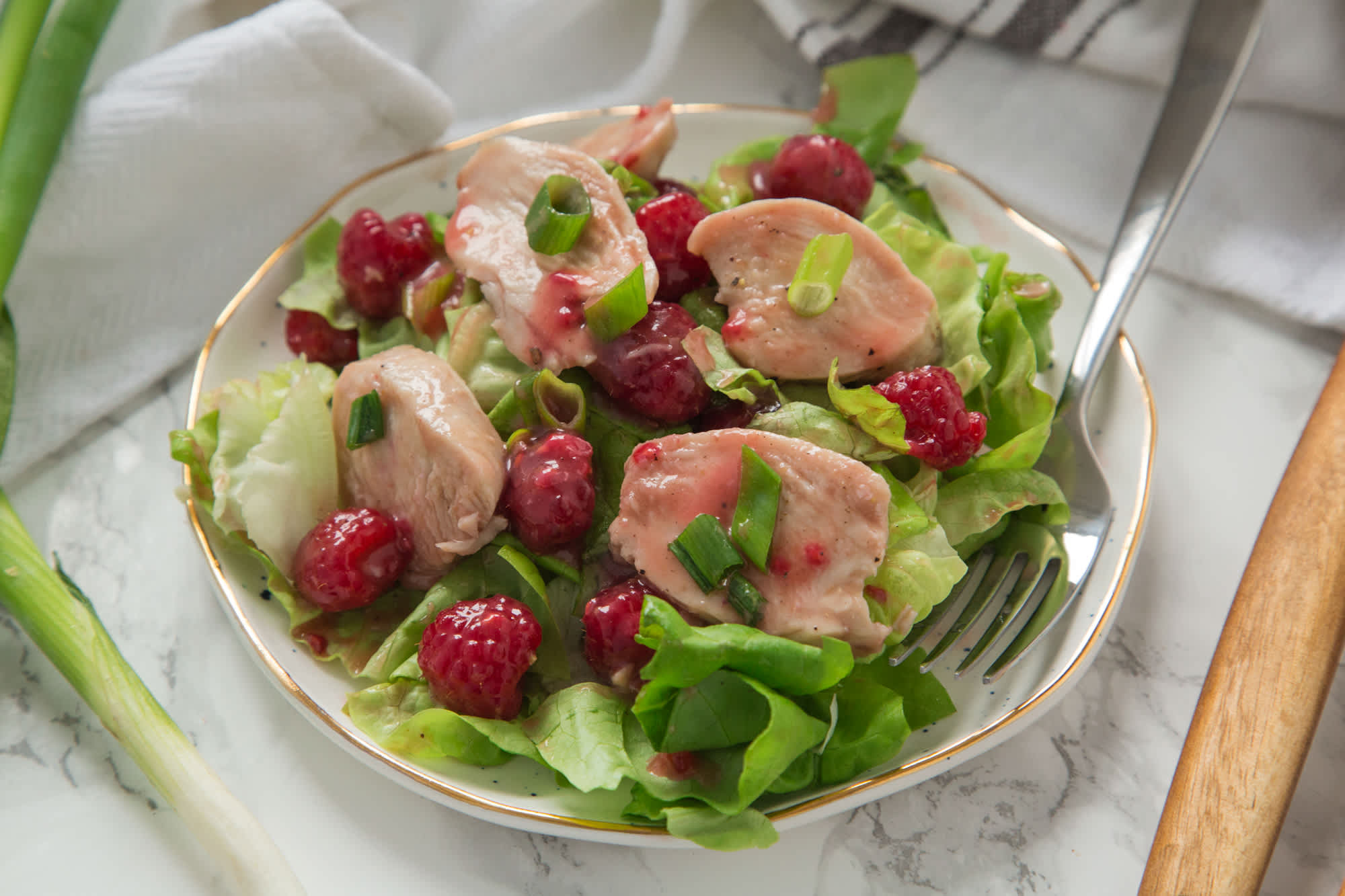 Raspberry Chicken Lettuce Wraps Recipe - Food.com