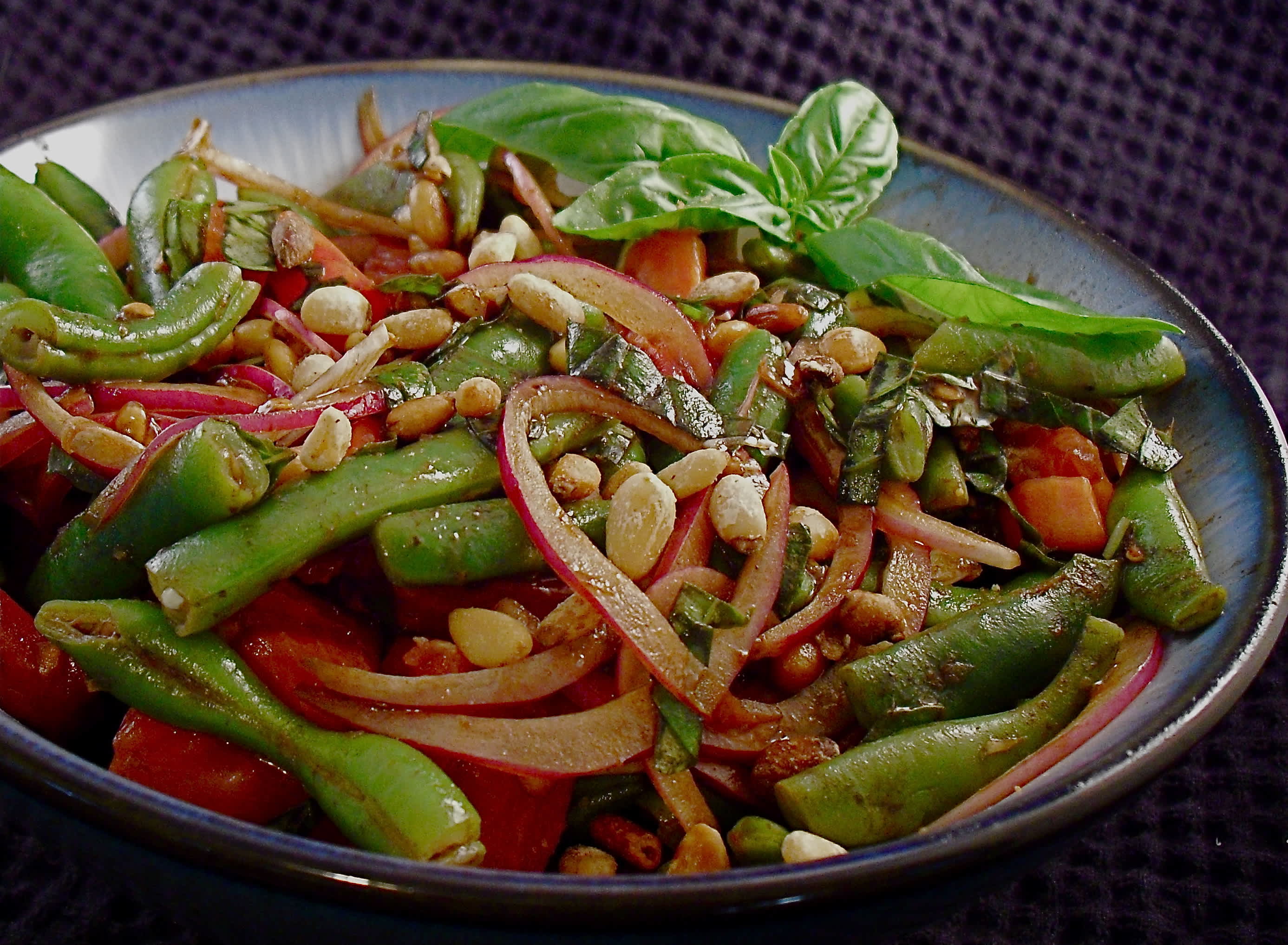 cold green bean salad with balsamic dressing Green Bean Salad With Balsamic Glaze Recipe