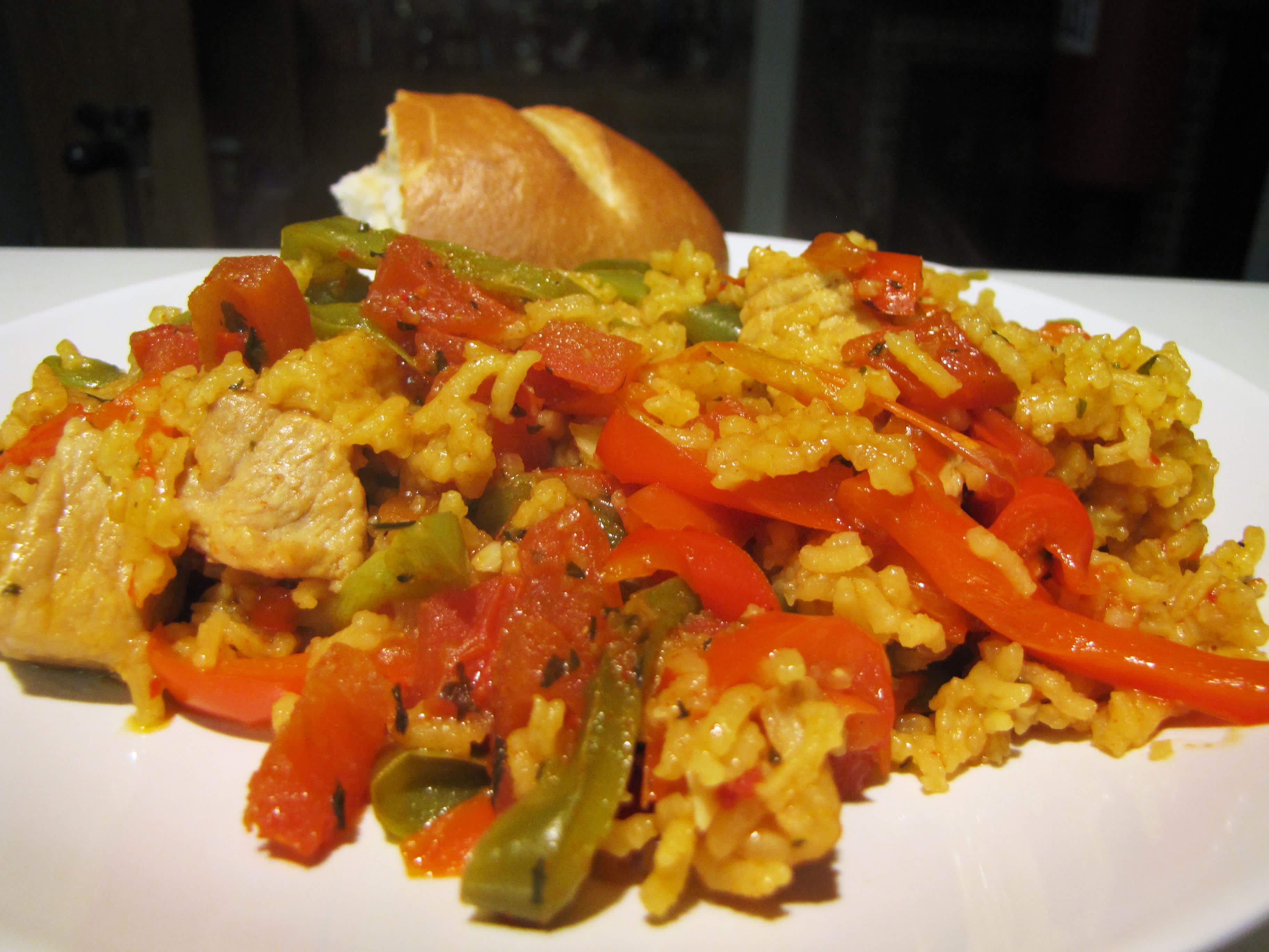 Spanish Rice With Peppers Recipe - Food.com