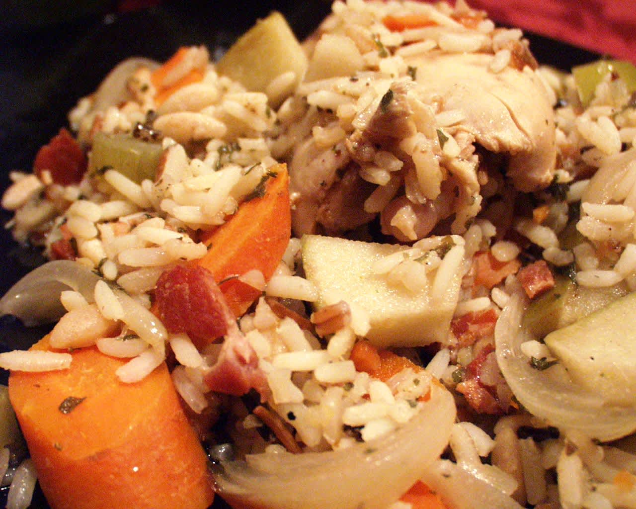 Autumn Chicken and Rice Recipe - Food.com