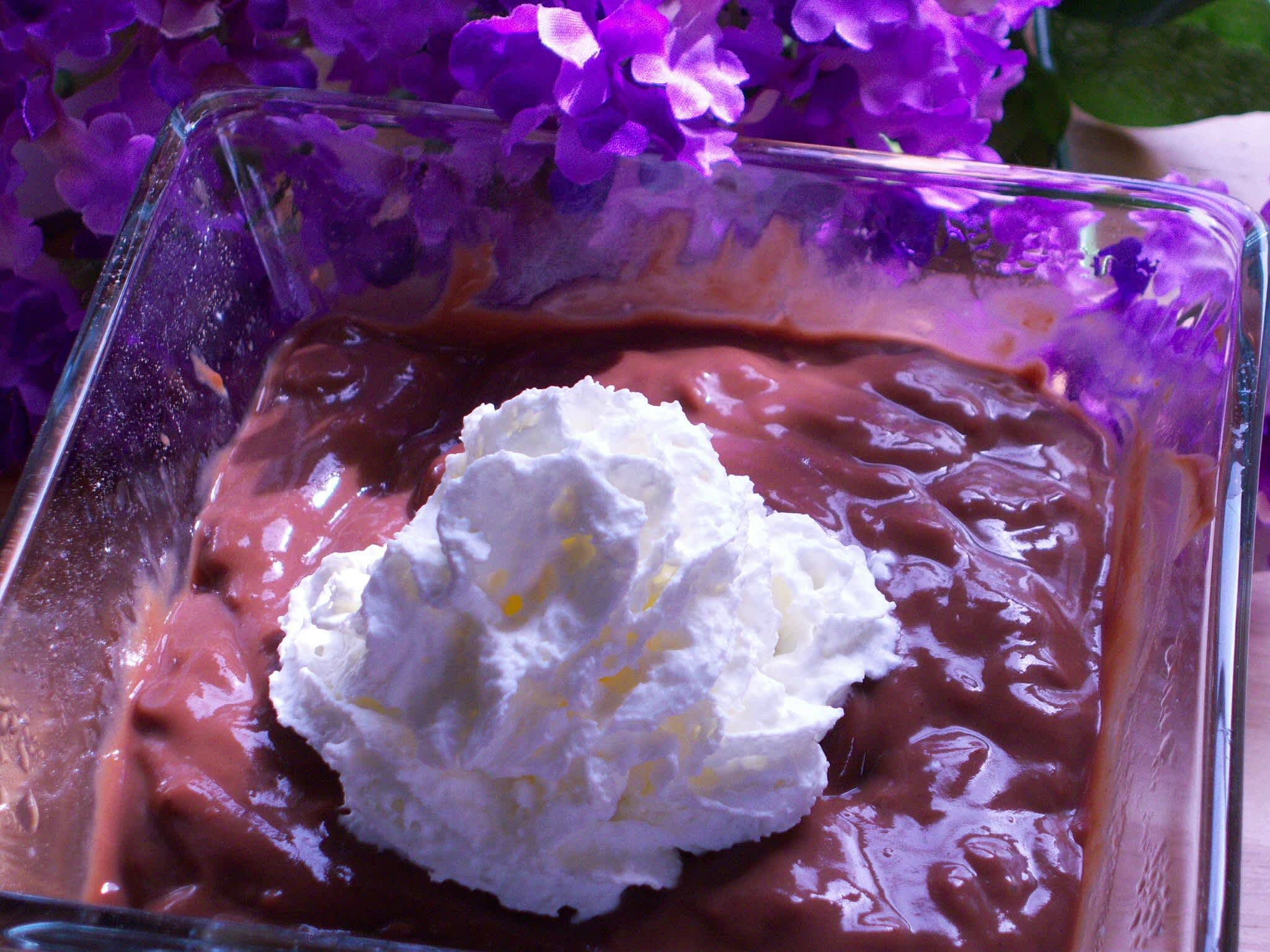 Quick Microwave Chocolate Pudding Recipe