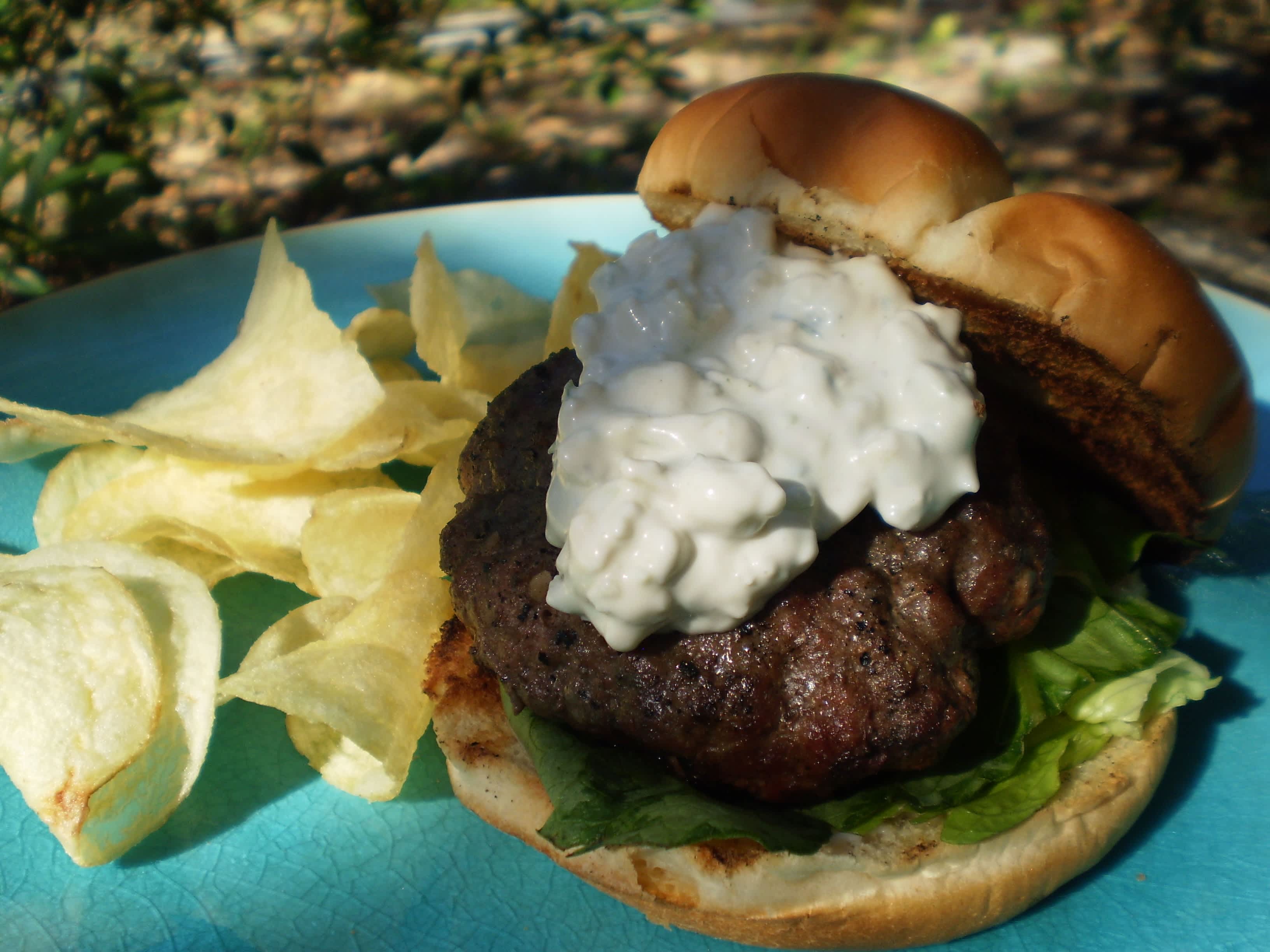 Blue Cheese Burgers