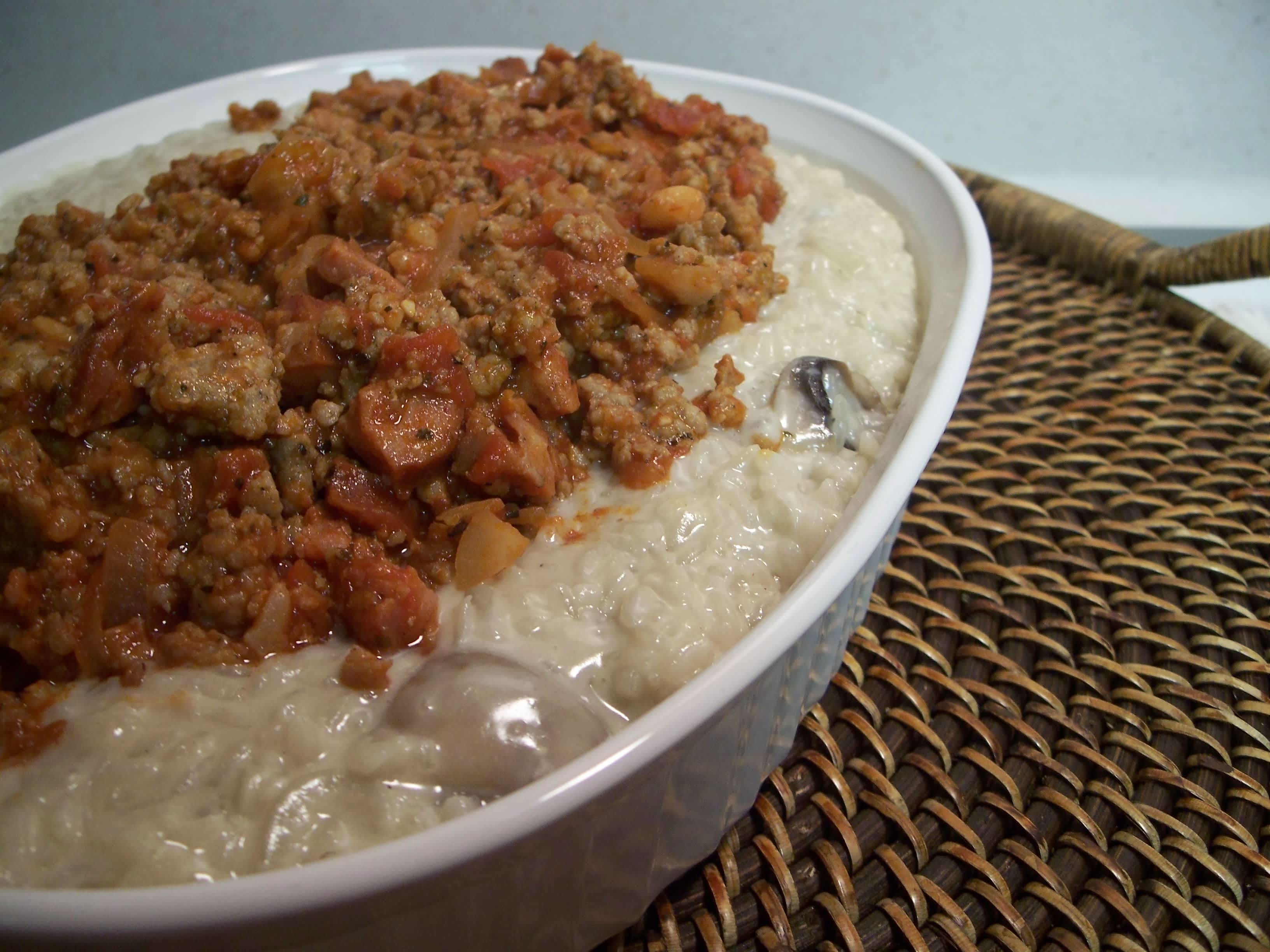 Mushroom Risotto With Italian Sausage Sauce Recipe - Italian.Food.com