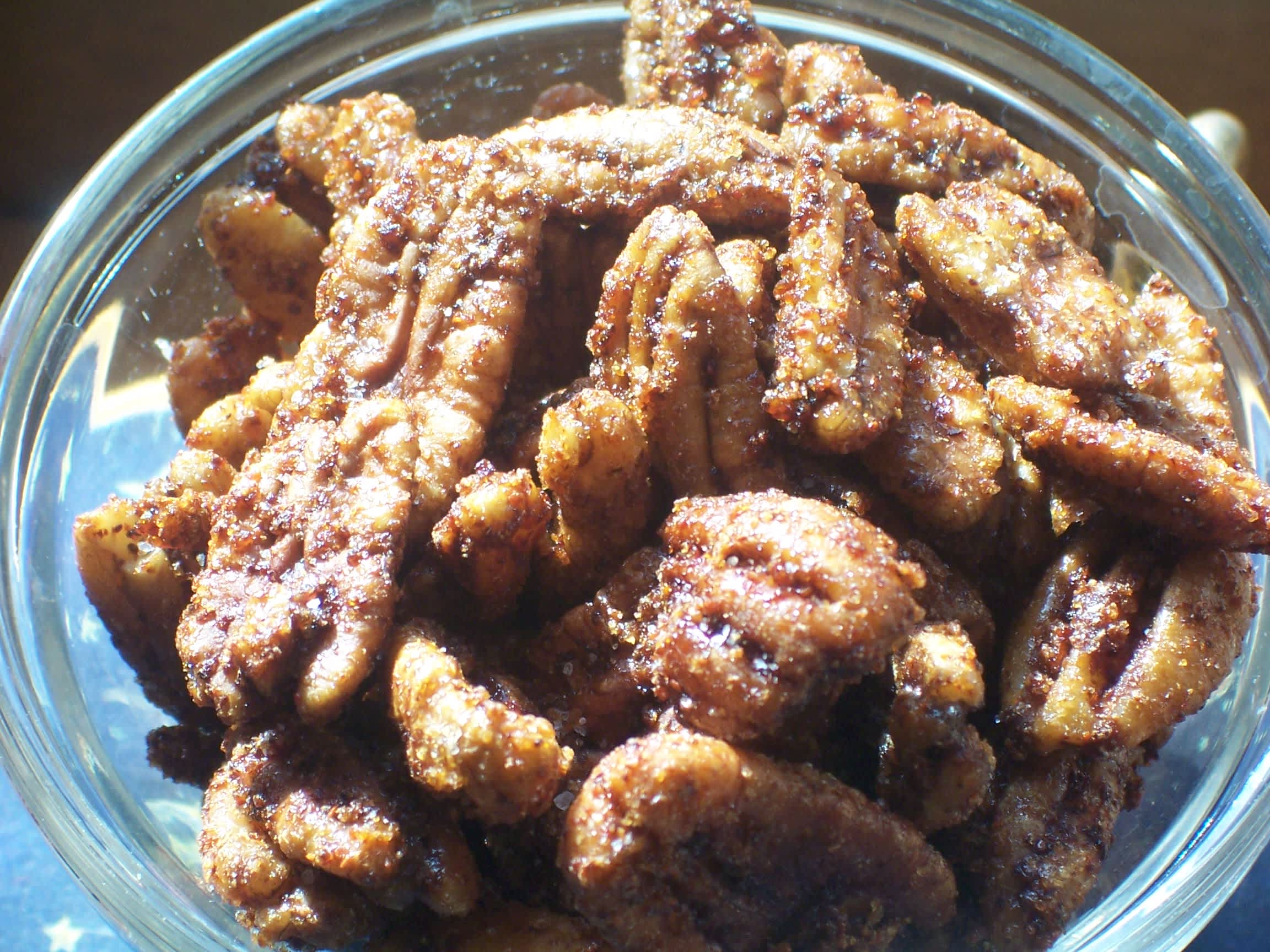 Sweet & Spicy Pecans Recipe - Low-cholesterol.Food.com