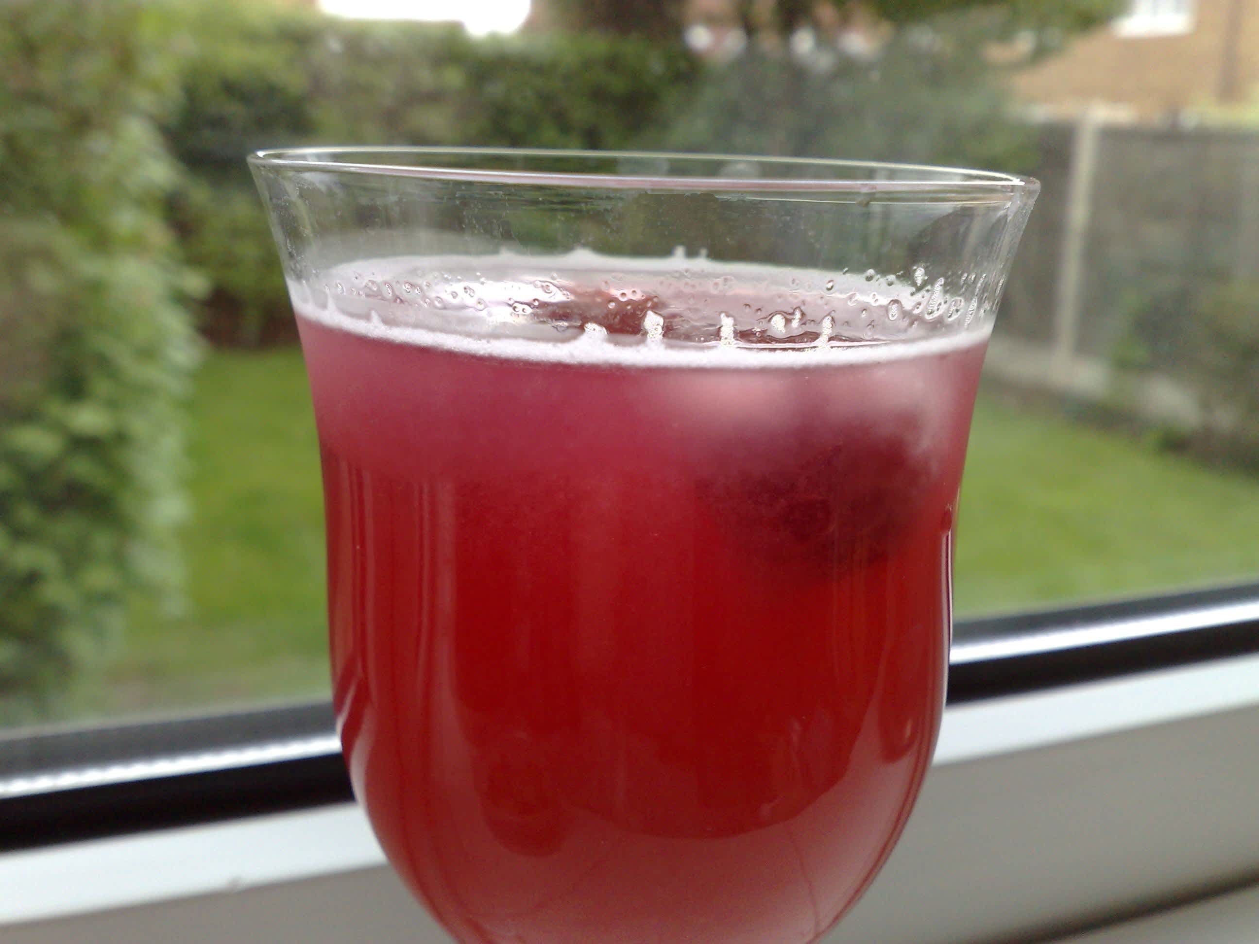 Raspberry Rosé Wine With Raspberry Ice Cubes Recipe - Food.com