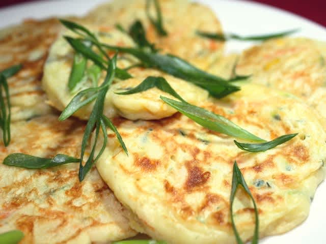 Cheesy Vegetable Pikelets Recipe - Breakfast.Food.com